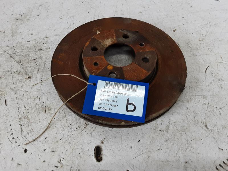 DISQUE AVANT Fiat 500 7/15+