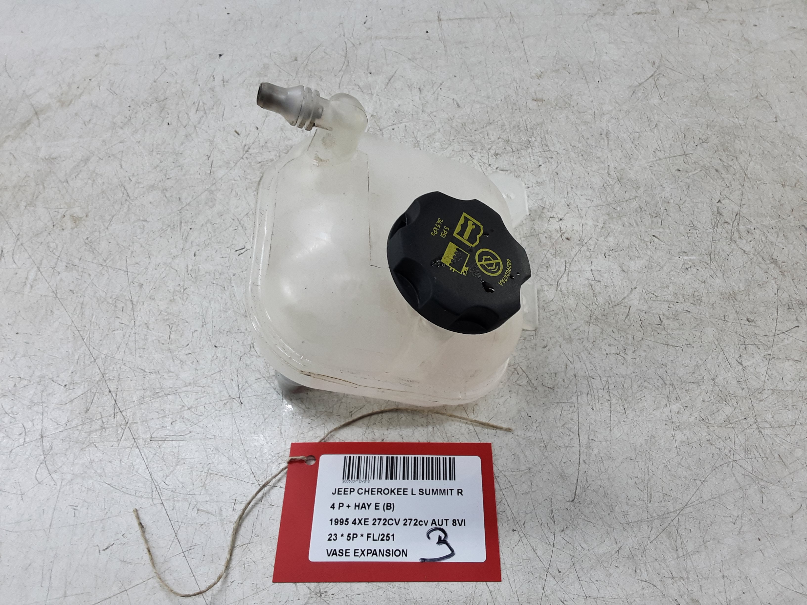VASE D&#039;EXPANSION Jeep GRAND CHEROKEE (WL) 2021+