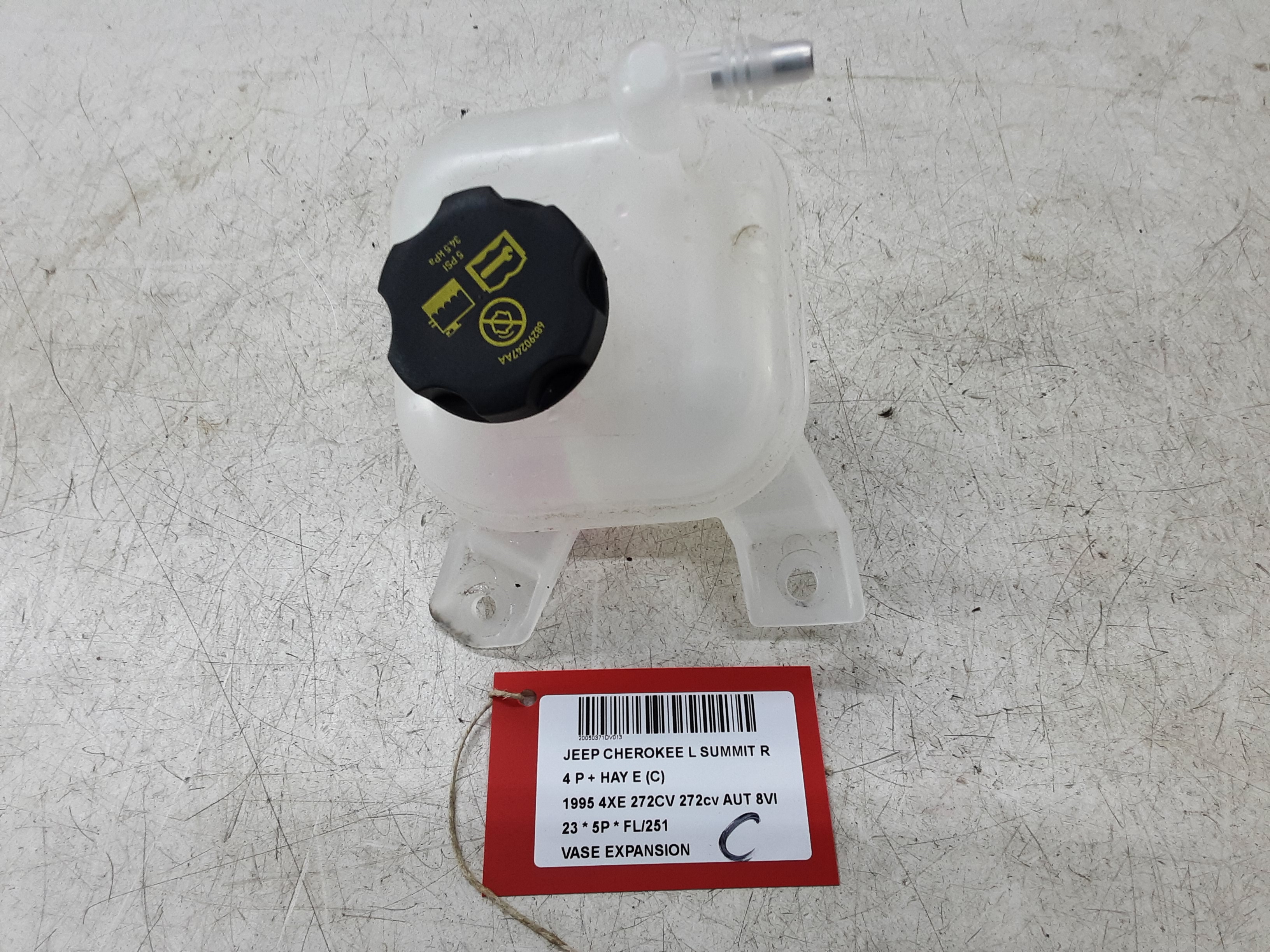 VASE D&#039;EXPANSION Jeep GRAND CHEROKEE (WL) 2021+