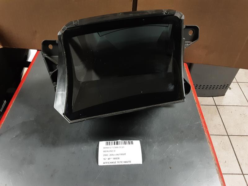 AFFICHAGE TETE HAUTE Bmw 7 G11/G12 09/15+