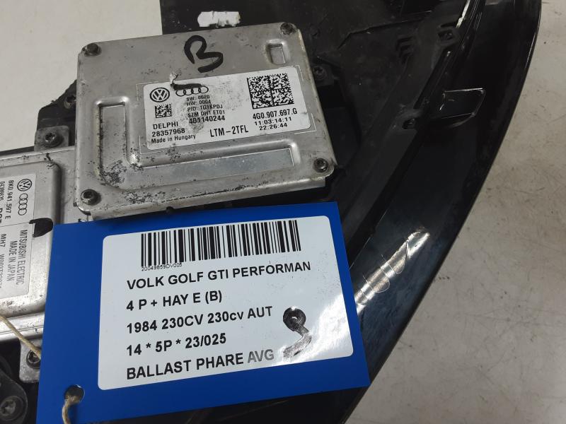 BALLAST DE PHARE AVANT GAUCHE Vw GOLF VII 11/12 - 17