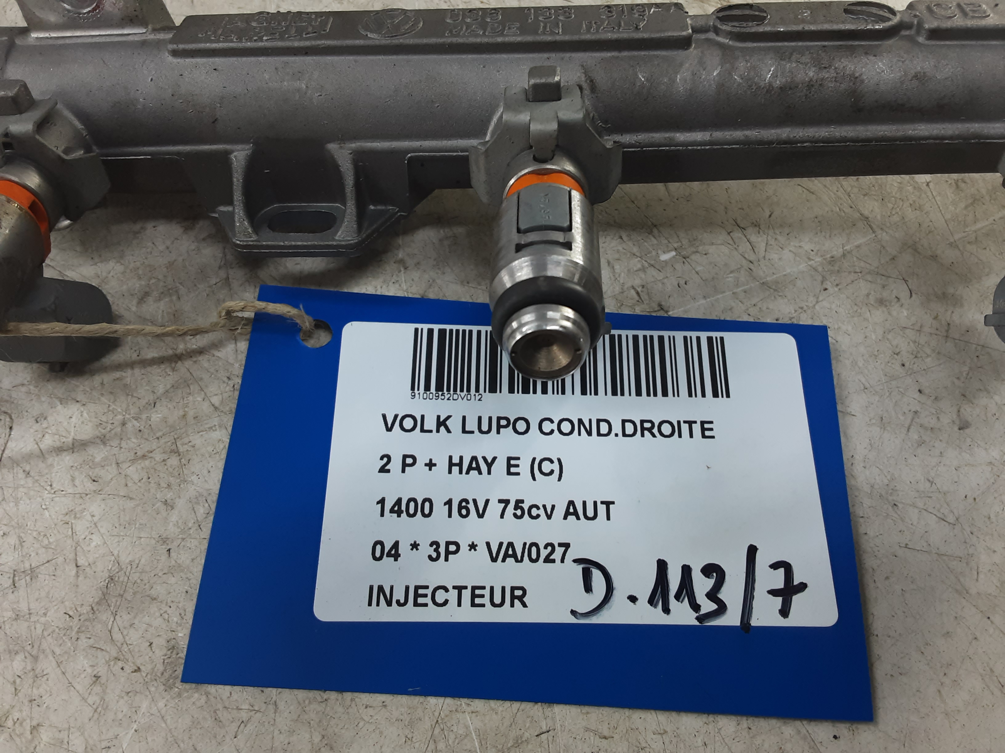 VERSTUIVER Vw LUPO