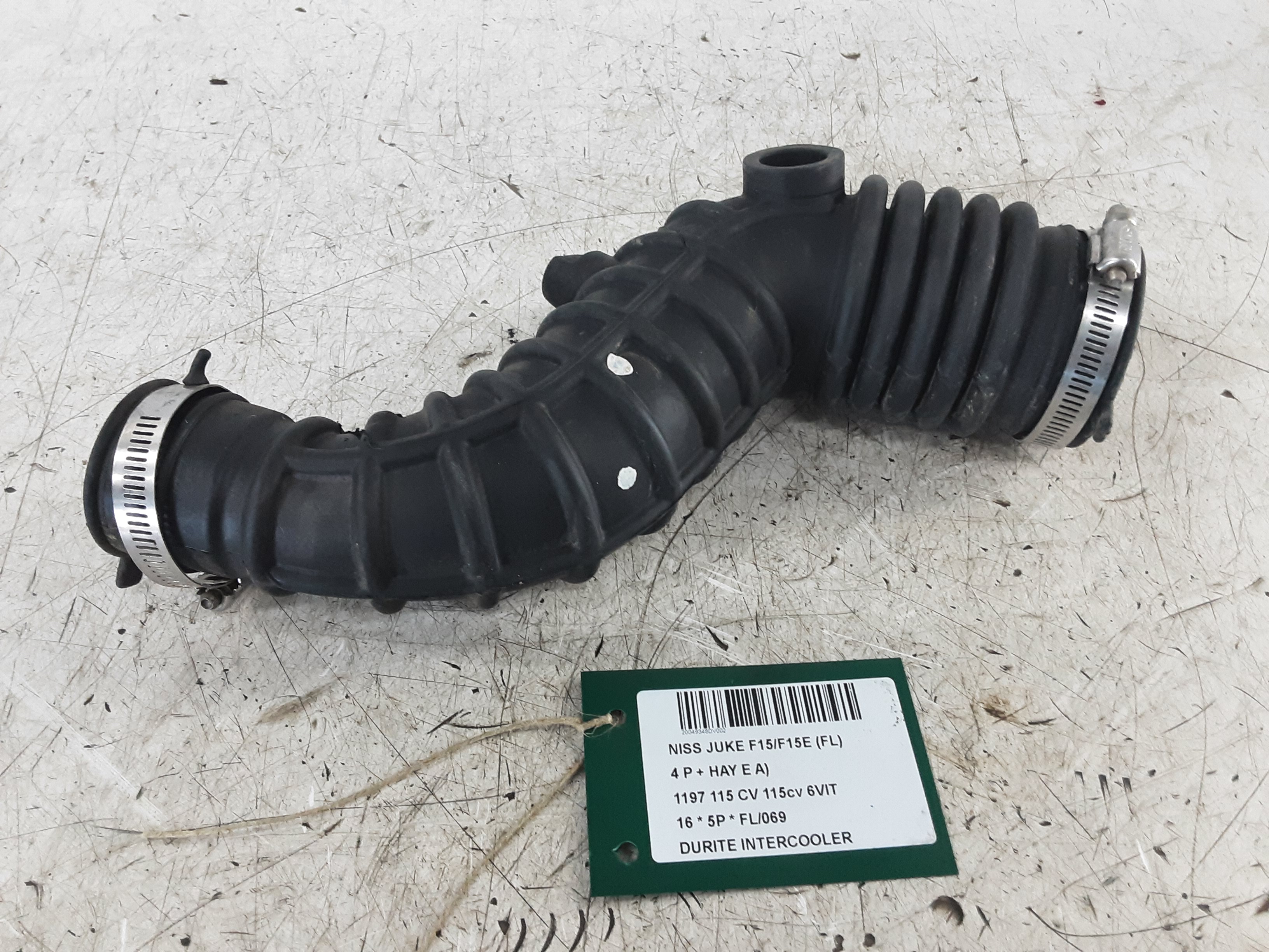 INTERCOOLER SLANG Nissan JUKE 7/14 - 19