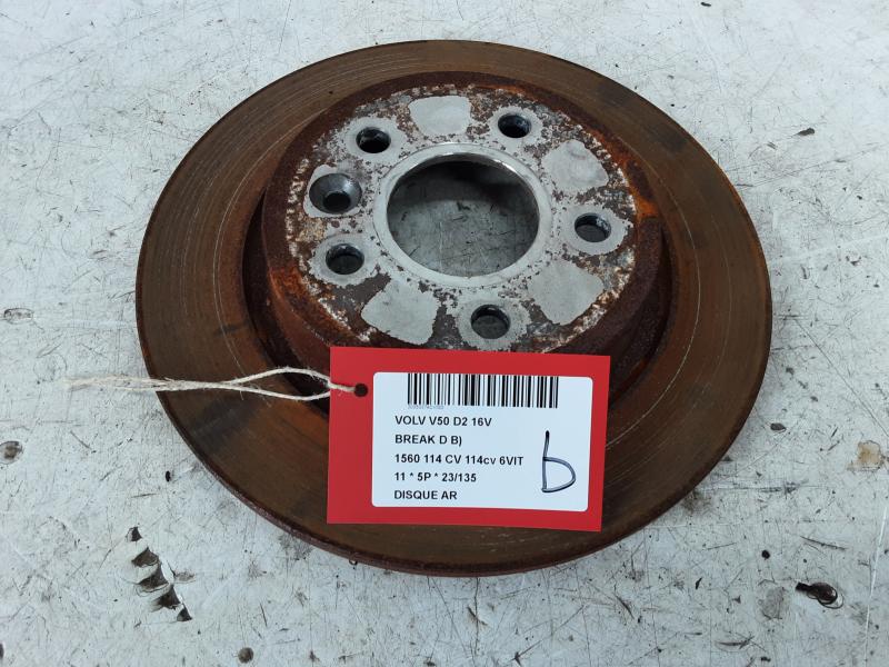 REMSCHIJF ACHTER Volvo V50 07 - 12