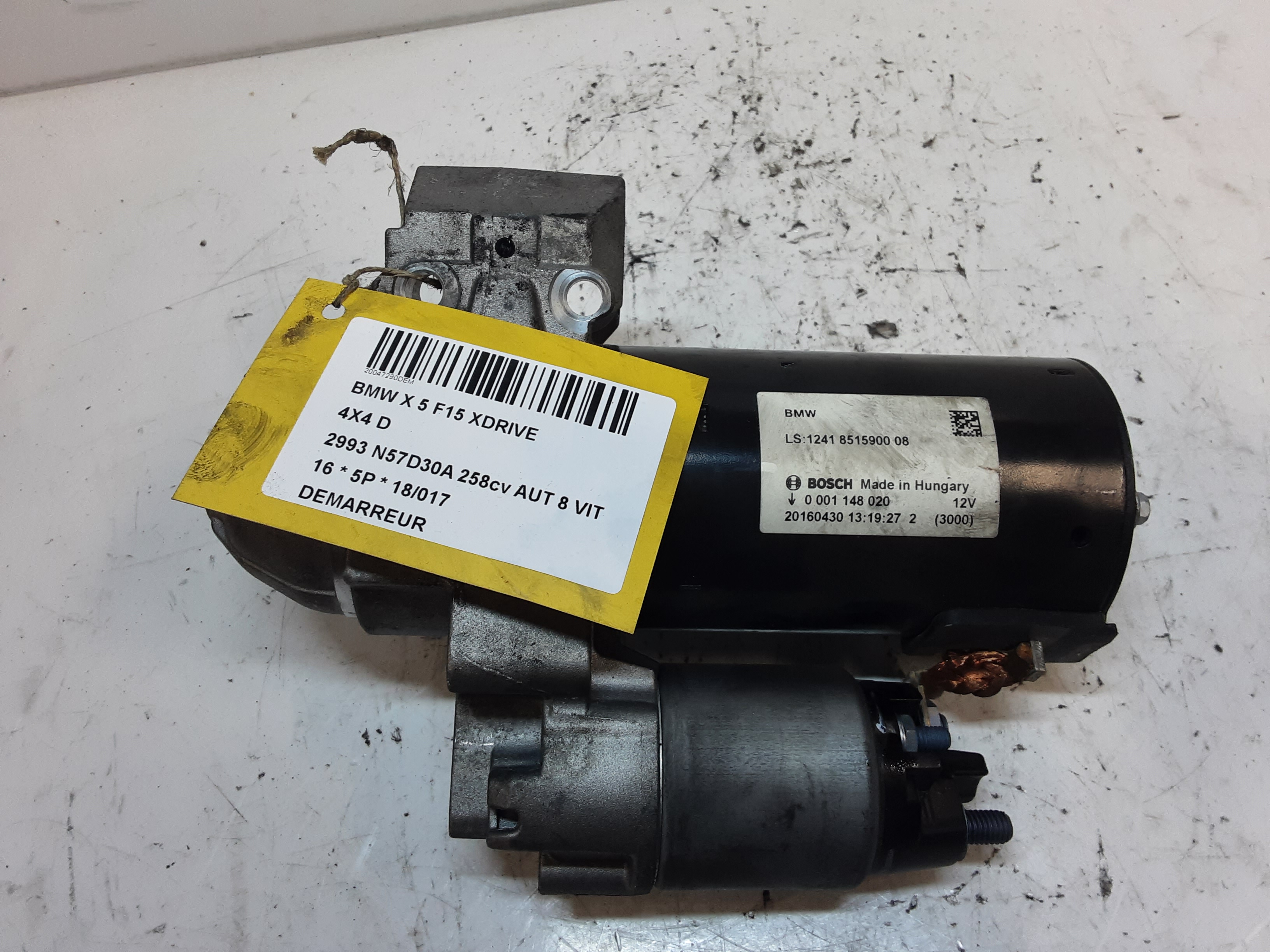 STARTMOTOR Bmw X5 F15 08/13 - 18