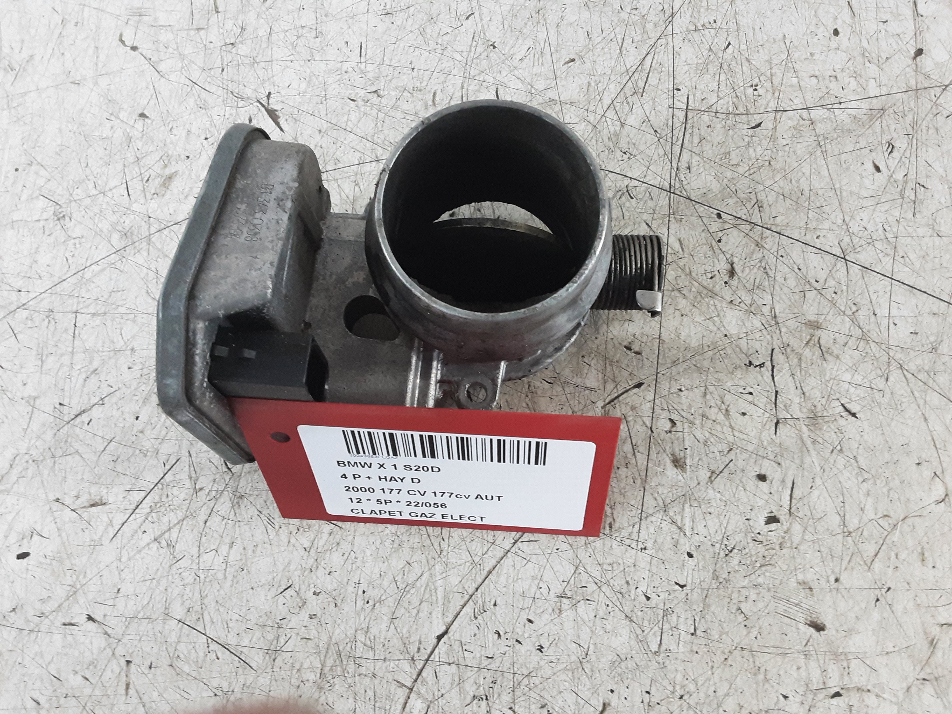 GASKLEP ELEKTRISCH Bmw X1 E84 10/09 - 12