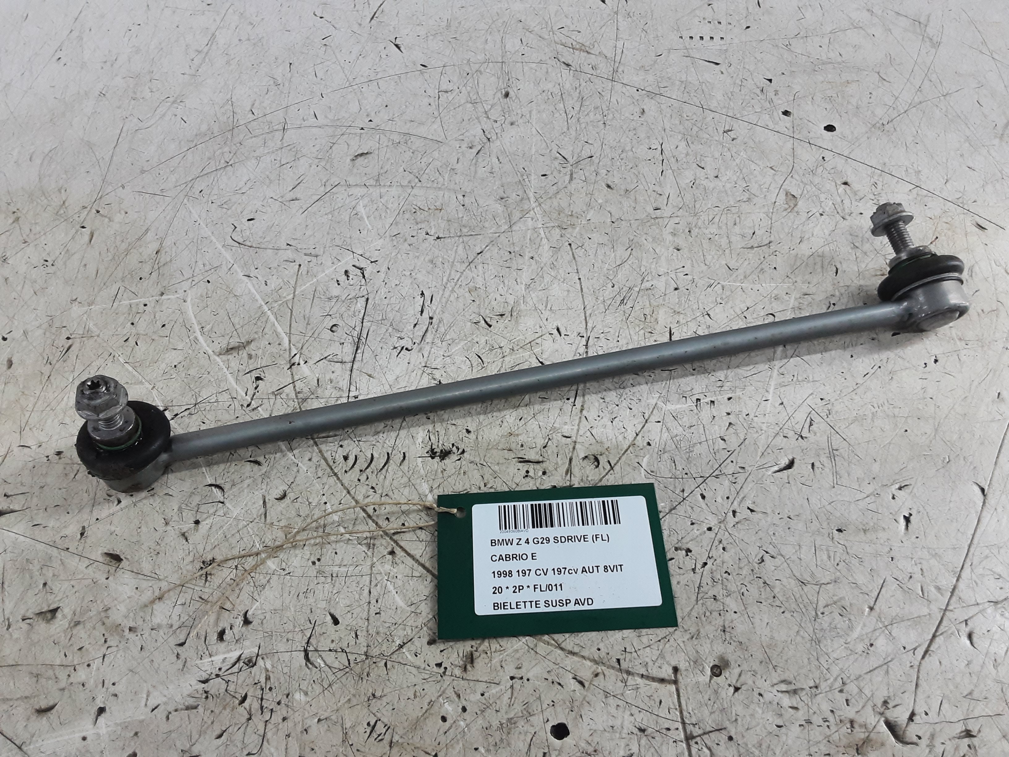 REACTIESTANG VOOR RECHTS Bmw Z4 G29 11/18+
