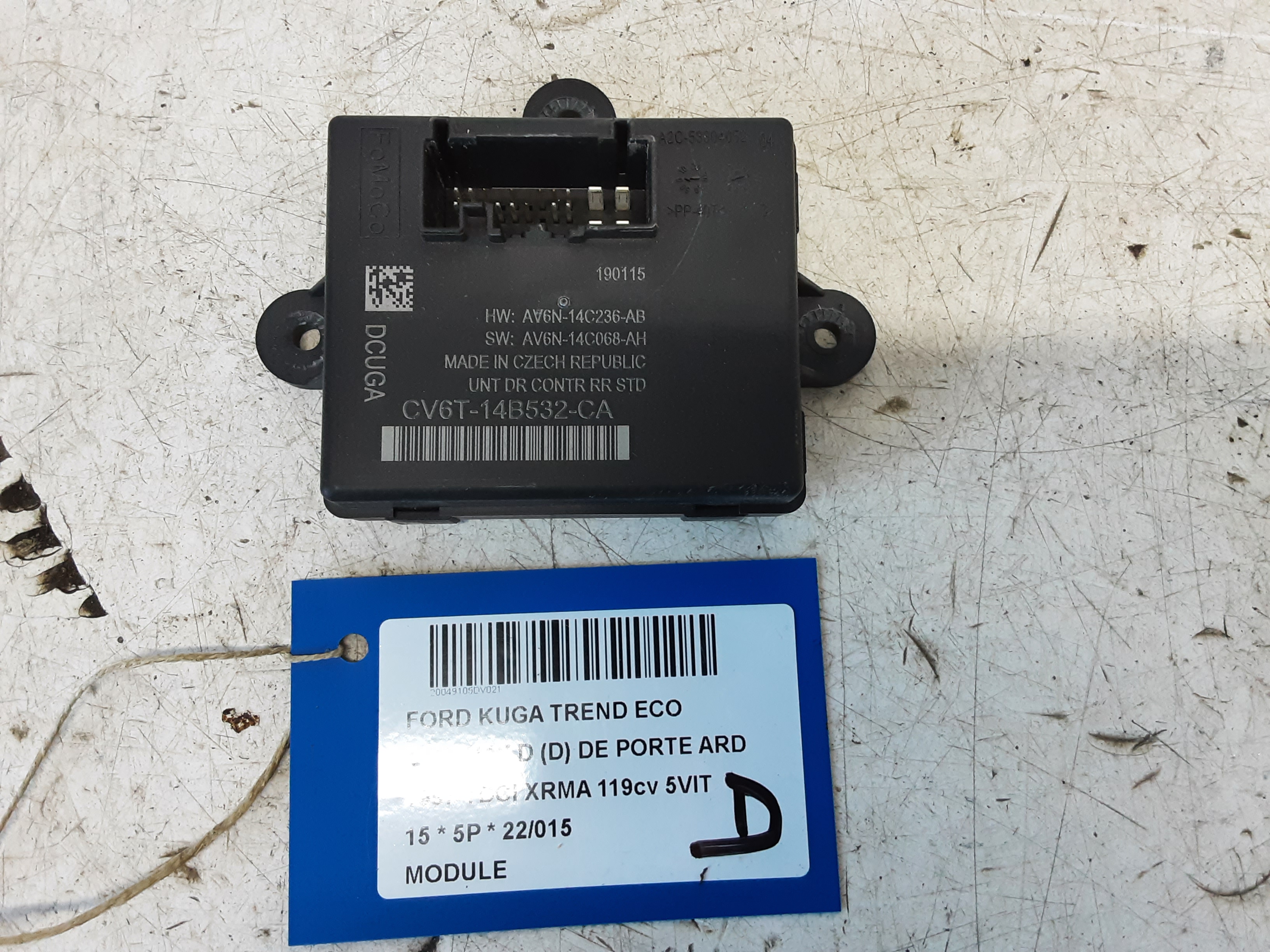 MODULE Ford KUGA 3/13 - 16