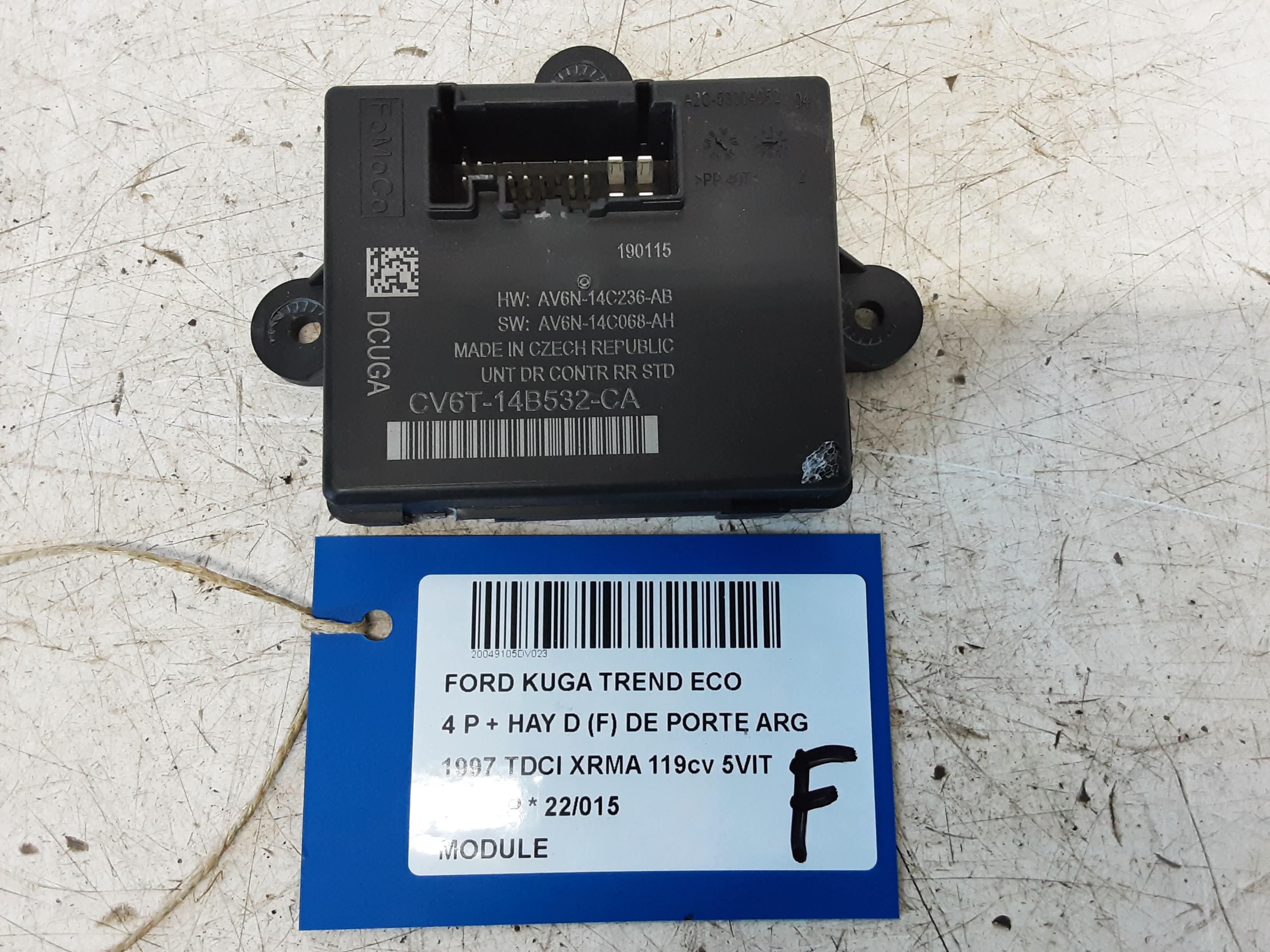 MODULE Ford KUGA 3/13 - 16