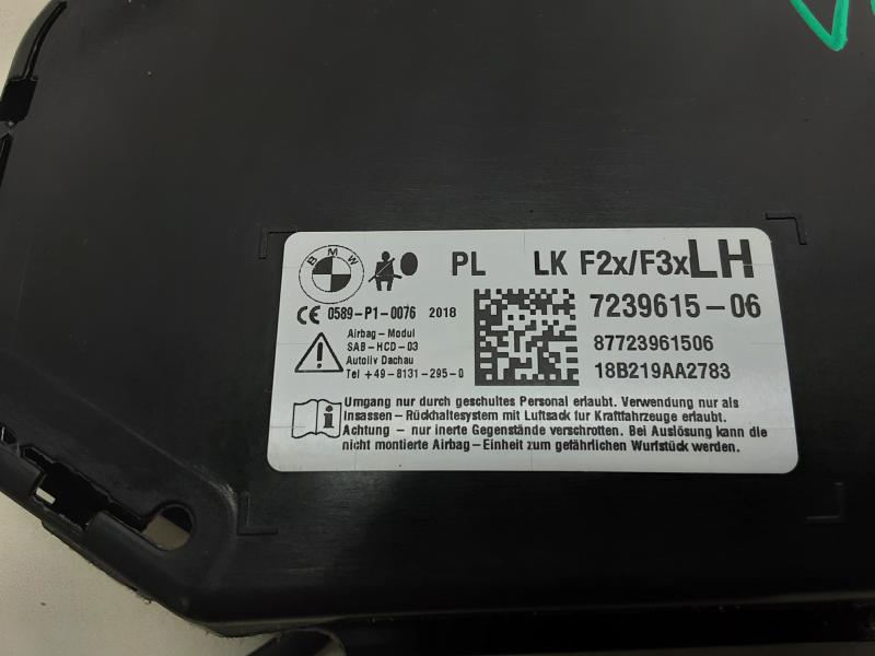 AIRBAG DE SIEGE AVANT GAUCHE Bmw 1 F20/F21 3/15 - 19