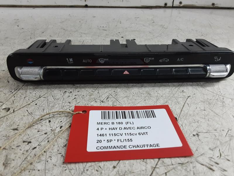 HEATER SWITCH Mercedes-Benz B W247 18+