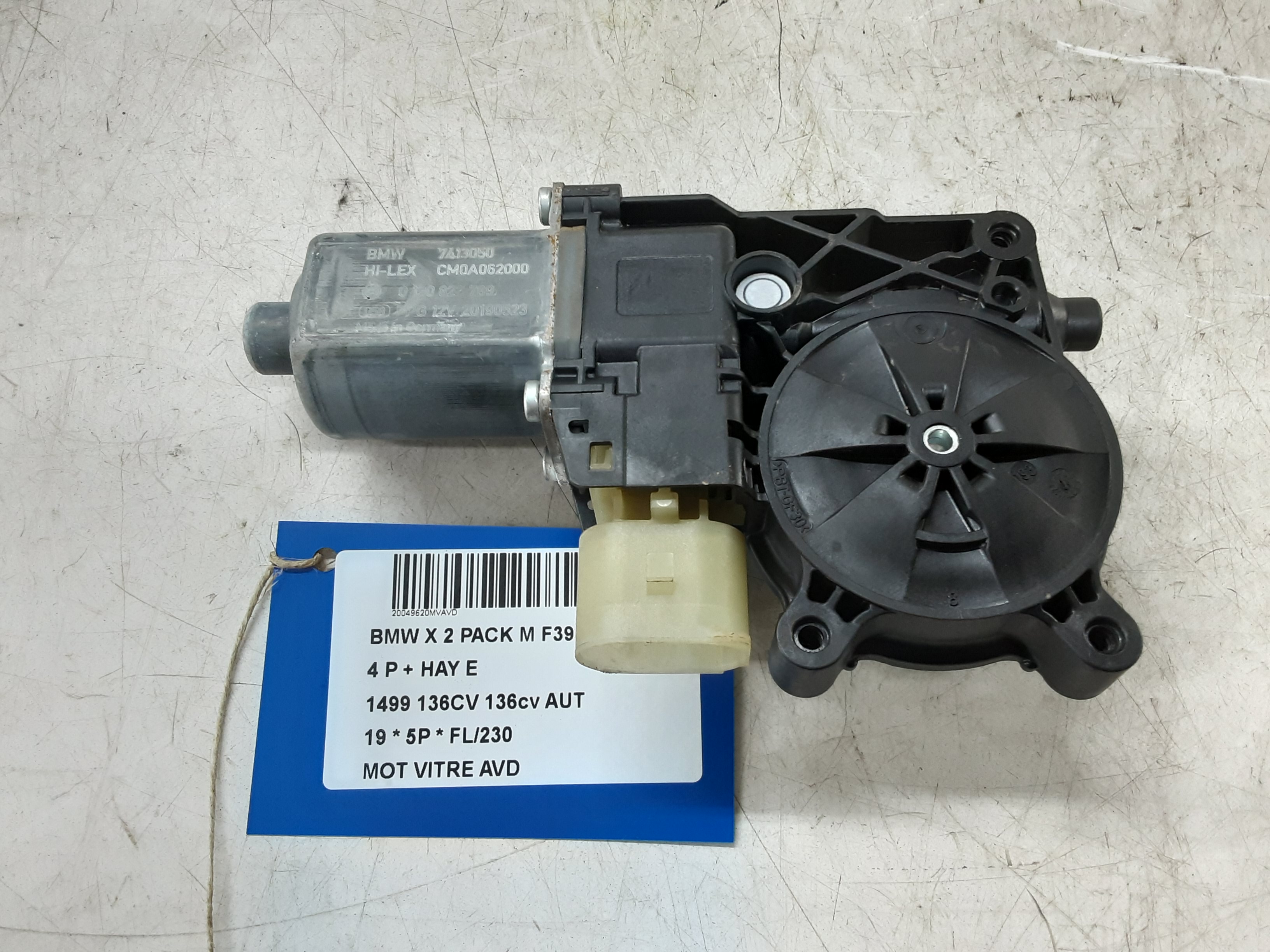 MOTOR RUITMECHANISME VOOR RECHTS Bmw X 2 F39 03/18+