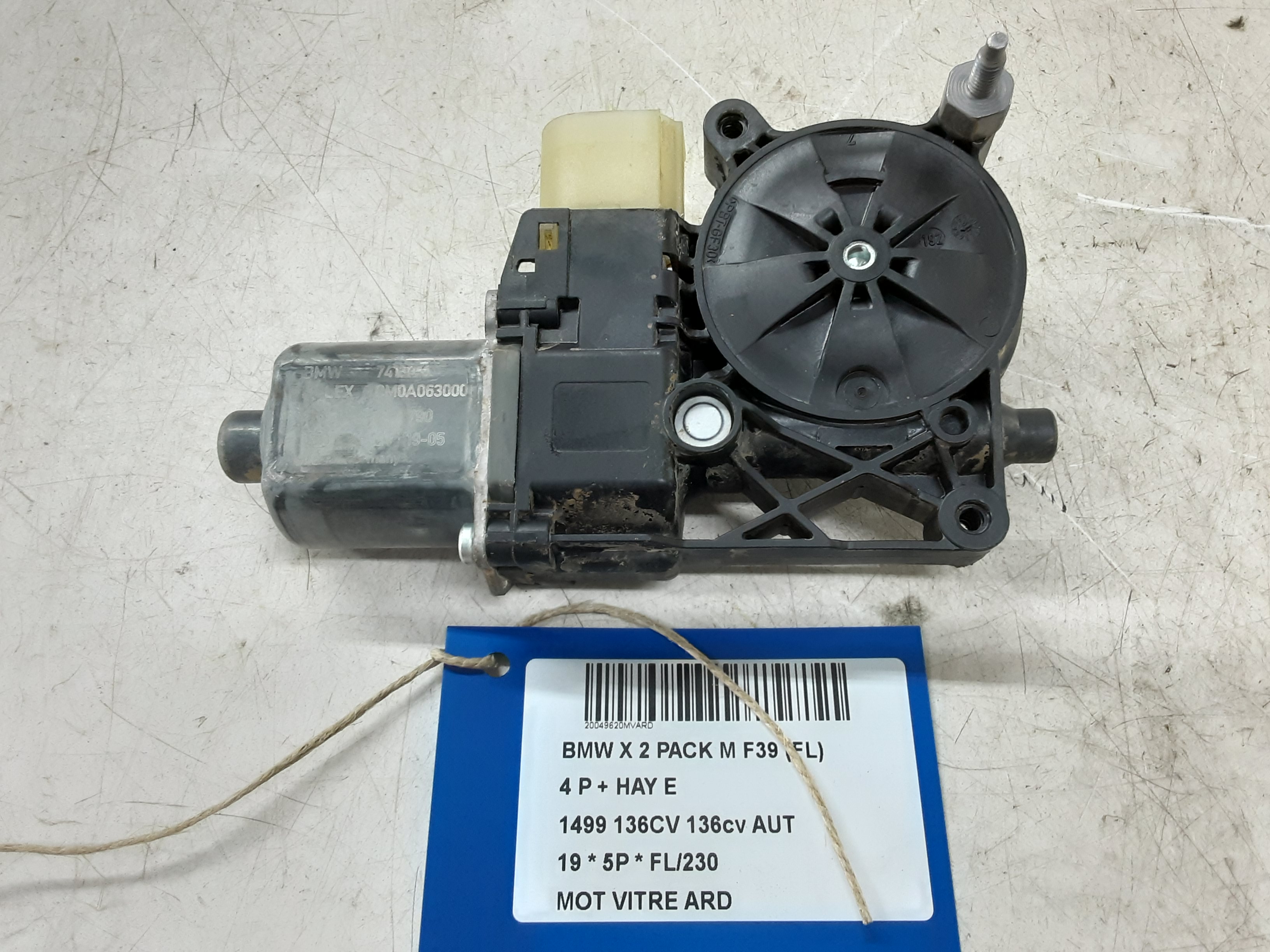MOTOR RUITMECHANISME ACHTER RECHTS Bmw X 2 F39 03/18+