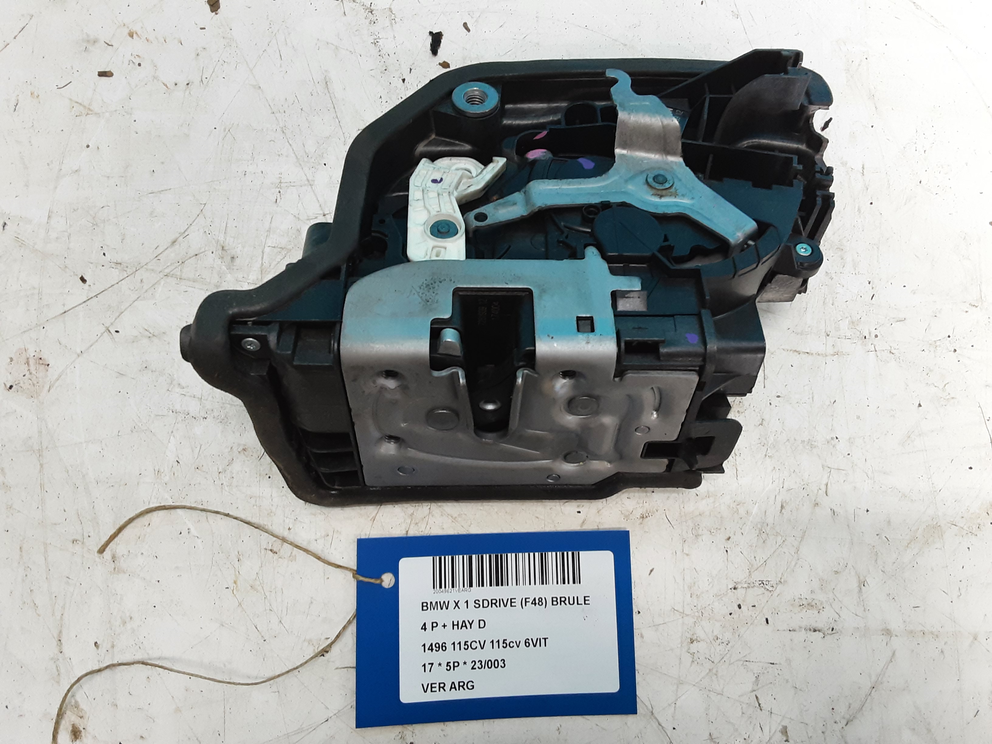 VERROUILLAGE DE PORTE ARRIERE GAUCHE Bmw X1 F48 09/15 - 7/19