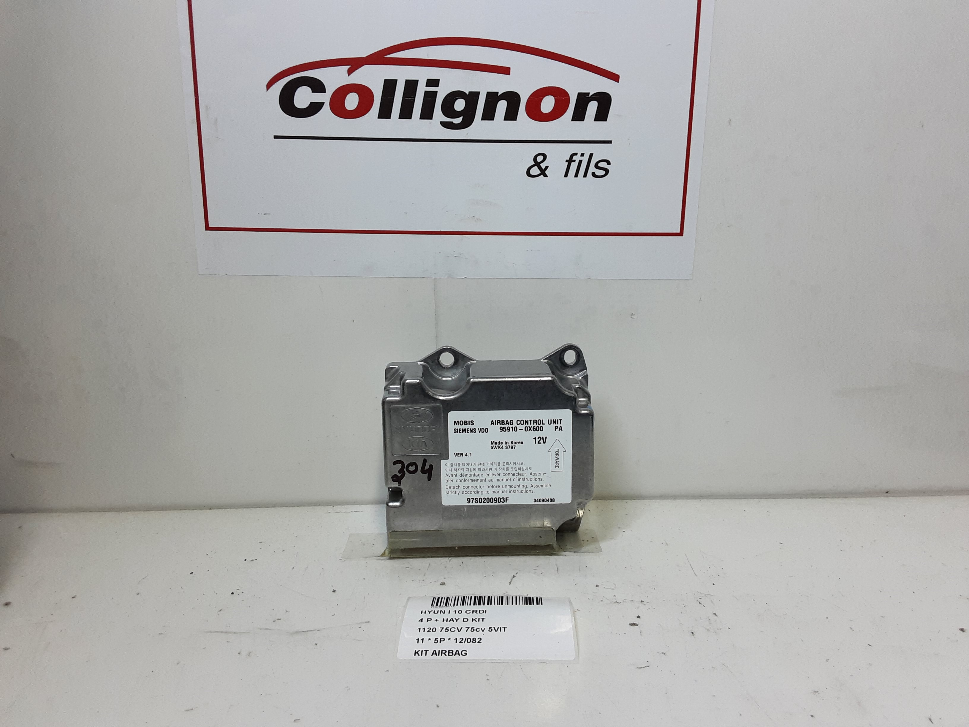 AIRBAG MODULE Hyundai I10 08 - 13