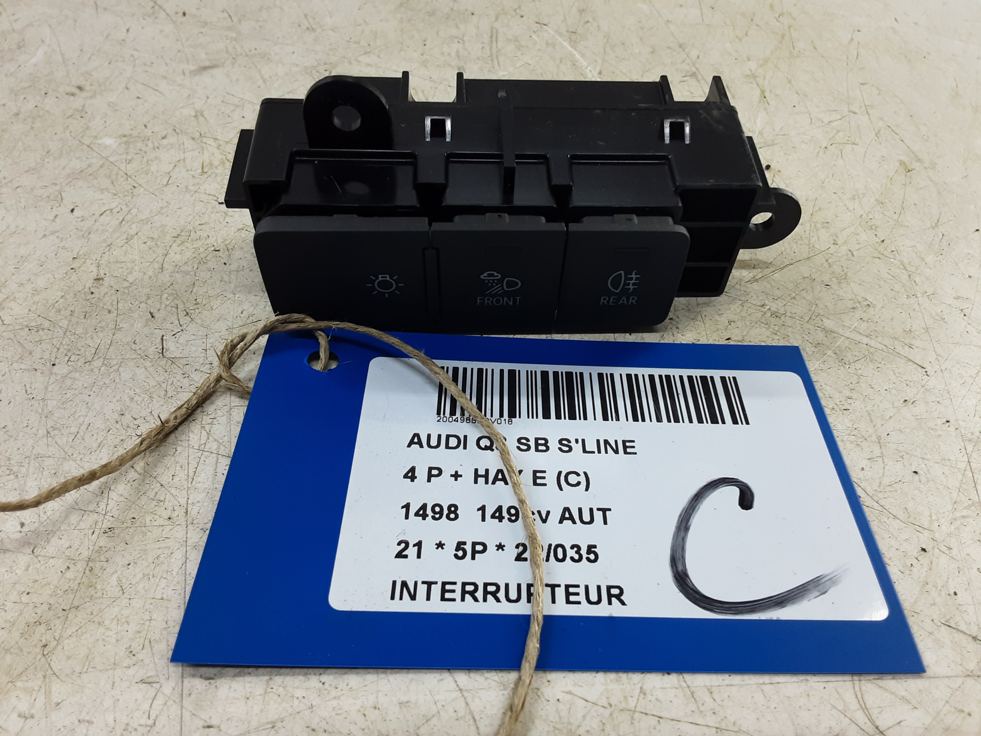 SCHAKELAAR Audi Q3 11/18+