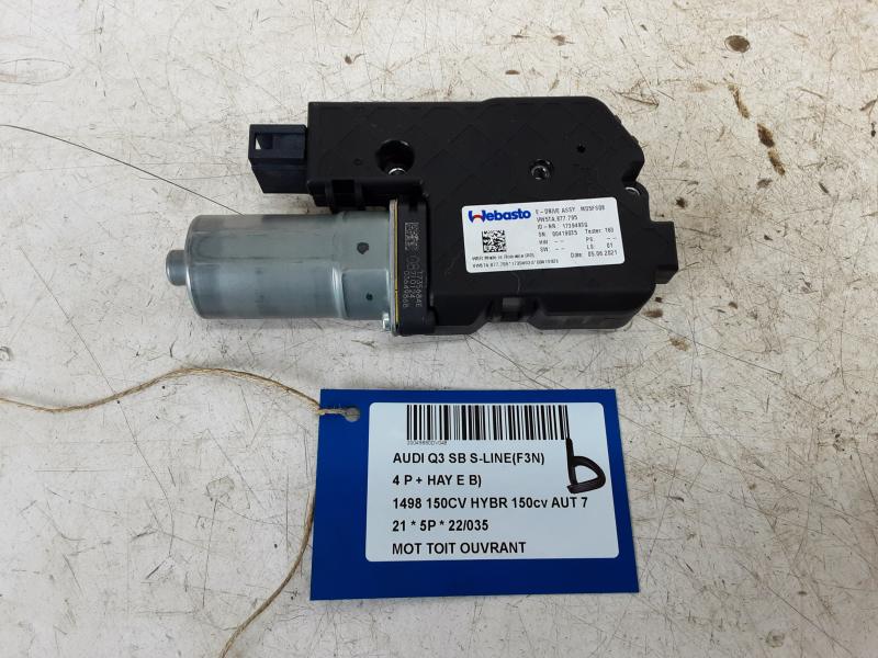 MOTEUR DE TOIT OUVRANT Audi Q3 11/18+