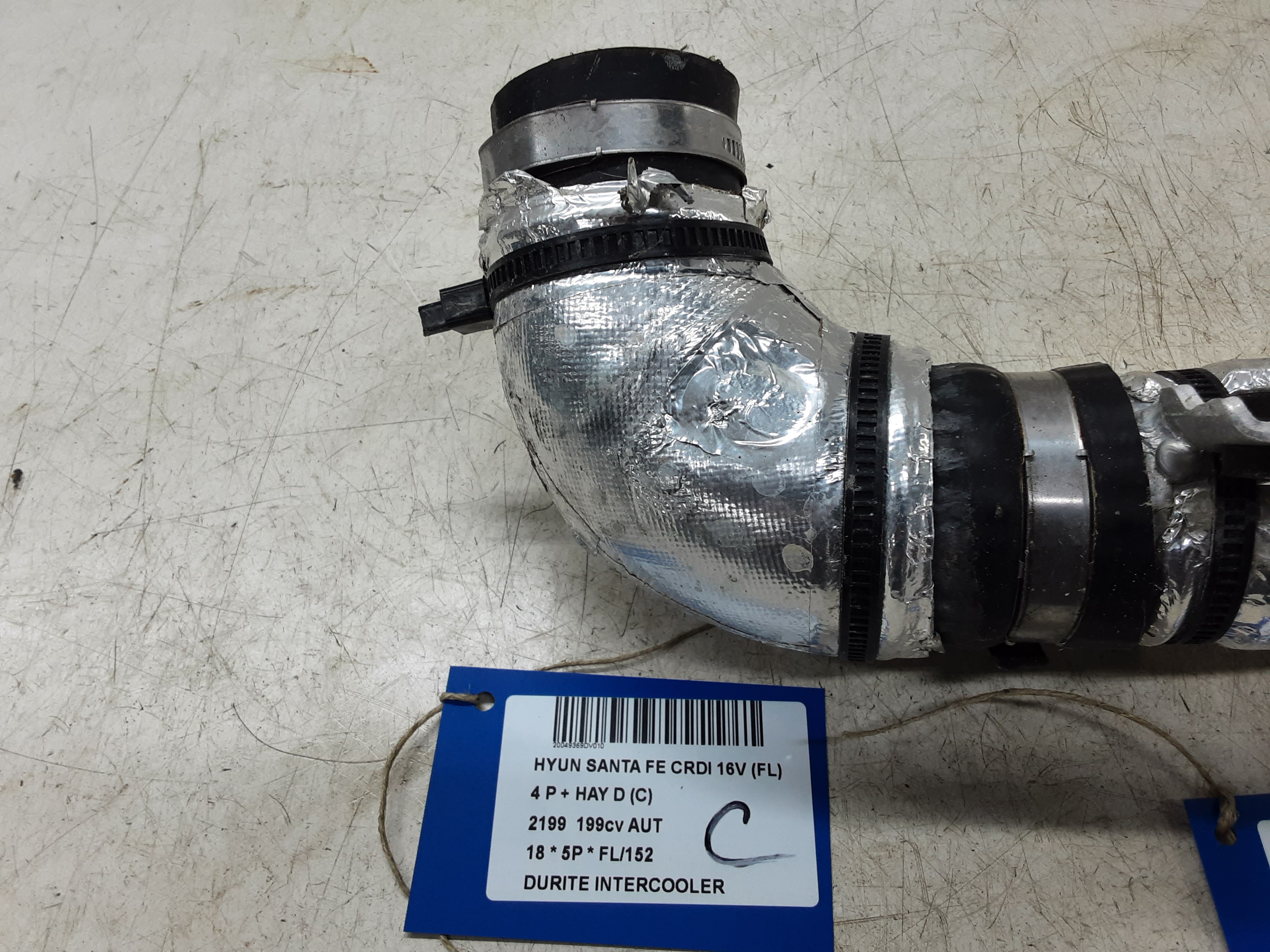DURITE INTERCOOLER Hyundai SANTE FE (4) FaceLift 10/16 - 3/21