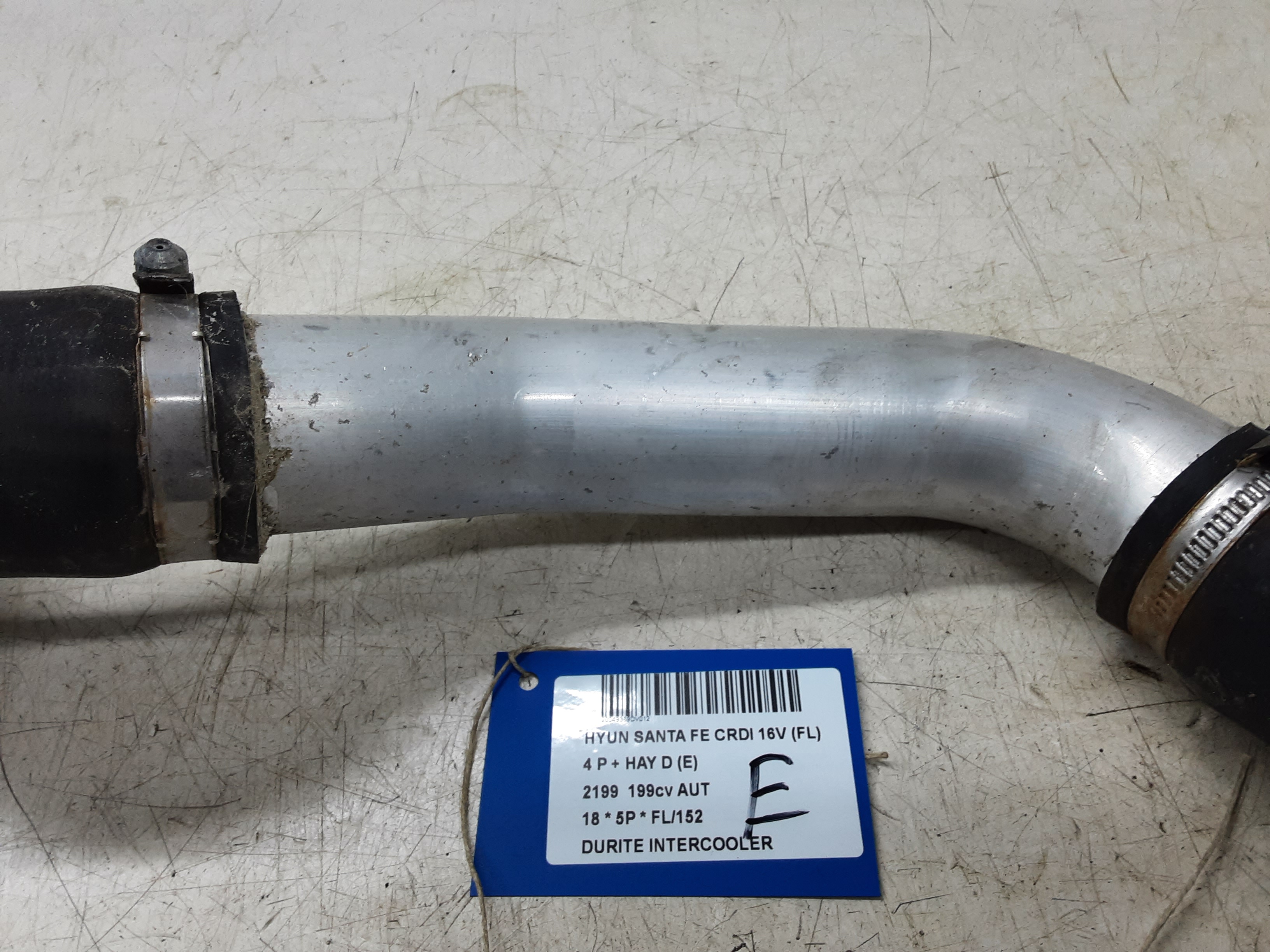 DURITE INTERCOOLER Hyundai SANTE FE (4) FaceLift 10/16 - 3/21
