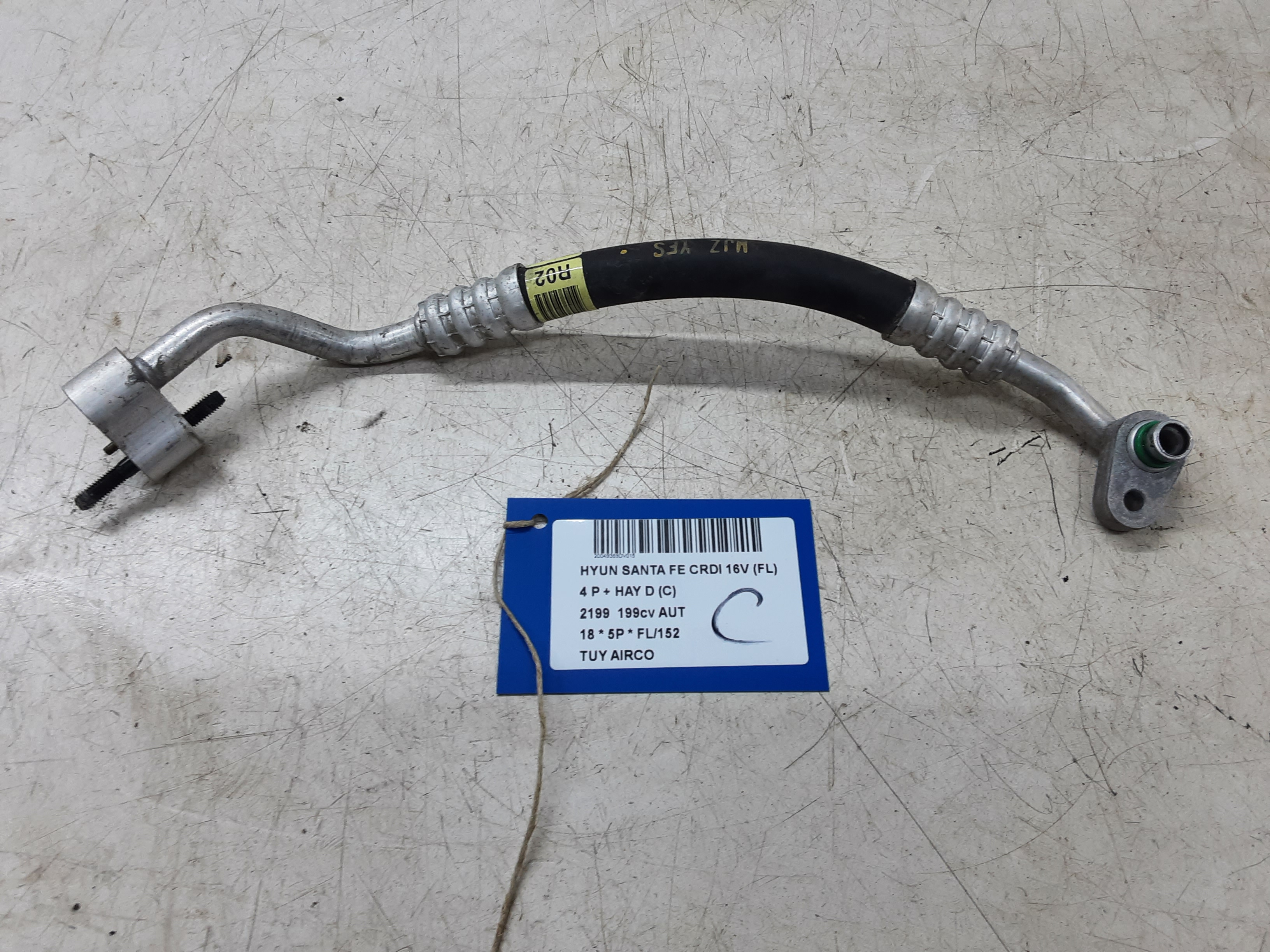 AIRCO LEIDING Hyundai SANTE FE (4) FaceLift 10/16 - 3/21