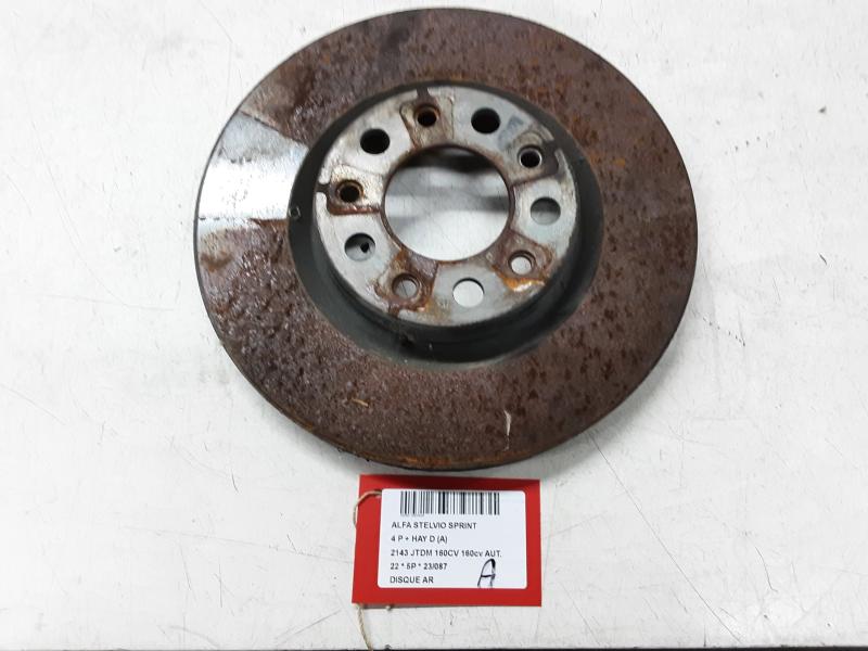DISQUE ARRIERE Alfa Romeo STELVIO 1/17+