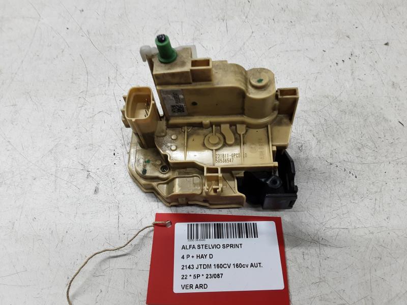 VERROUILLAGE DE PORTE ARRIERE DROITE Alfa Romeo STELVIO 1/17+
