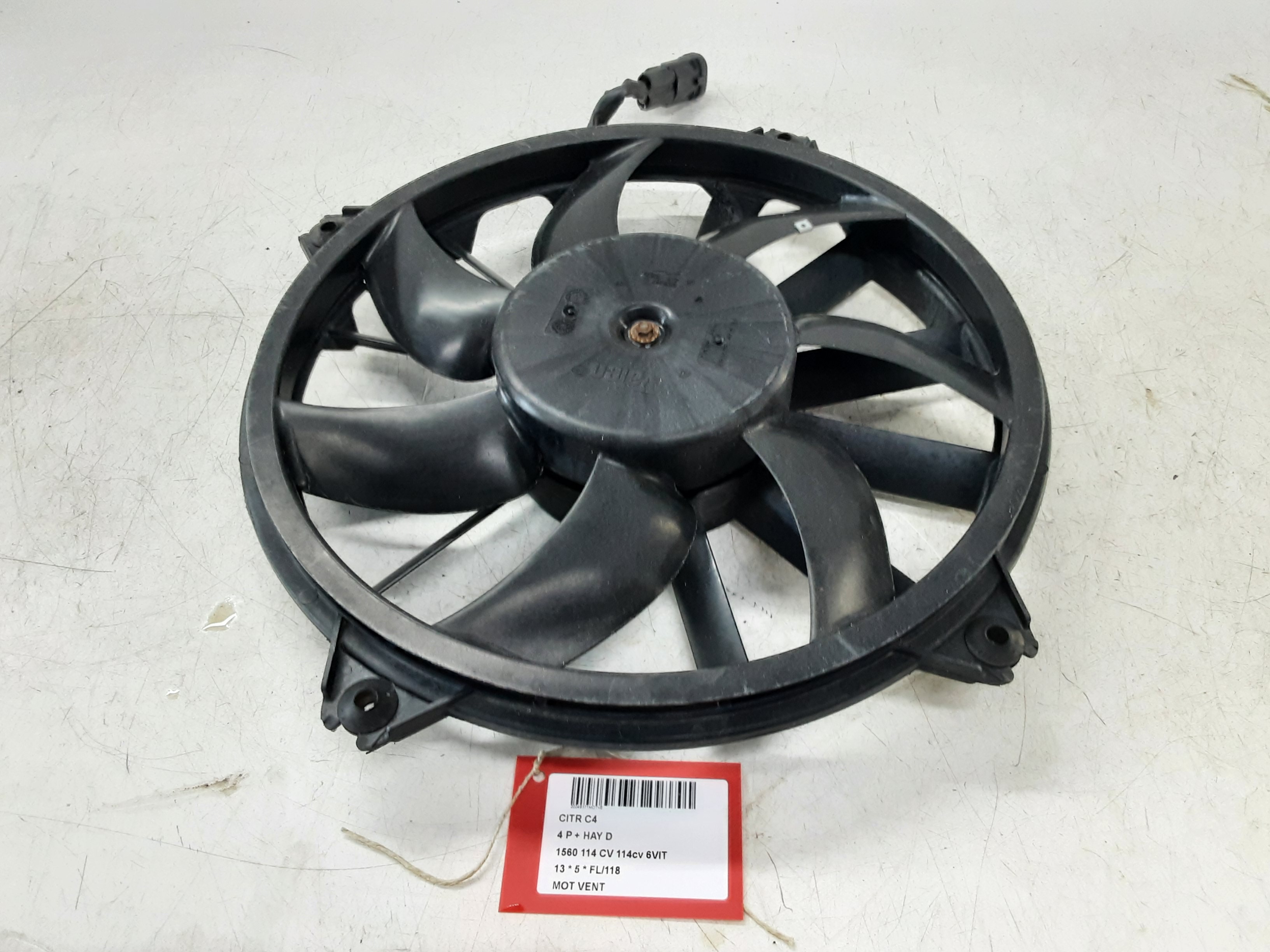 KACHEL VENTILATORMOTOR Citroen C4 11/10-18