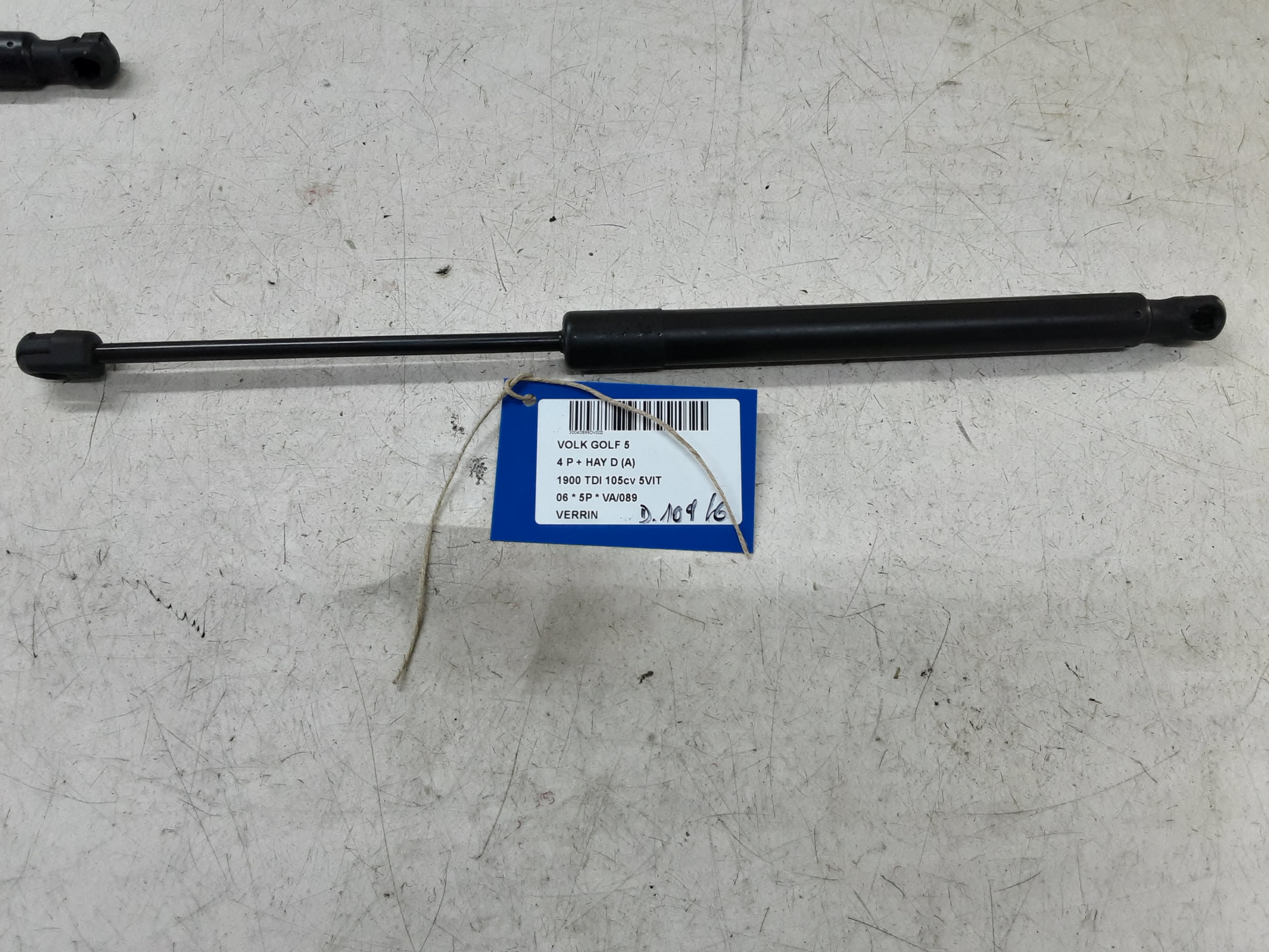 VERIN Vw GOLF V 11/03 - 08