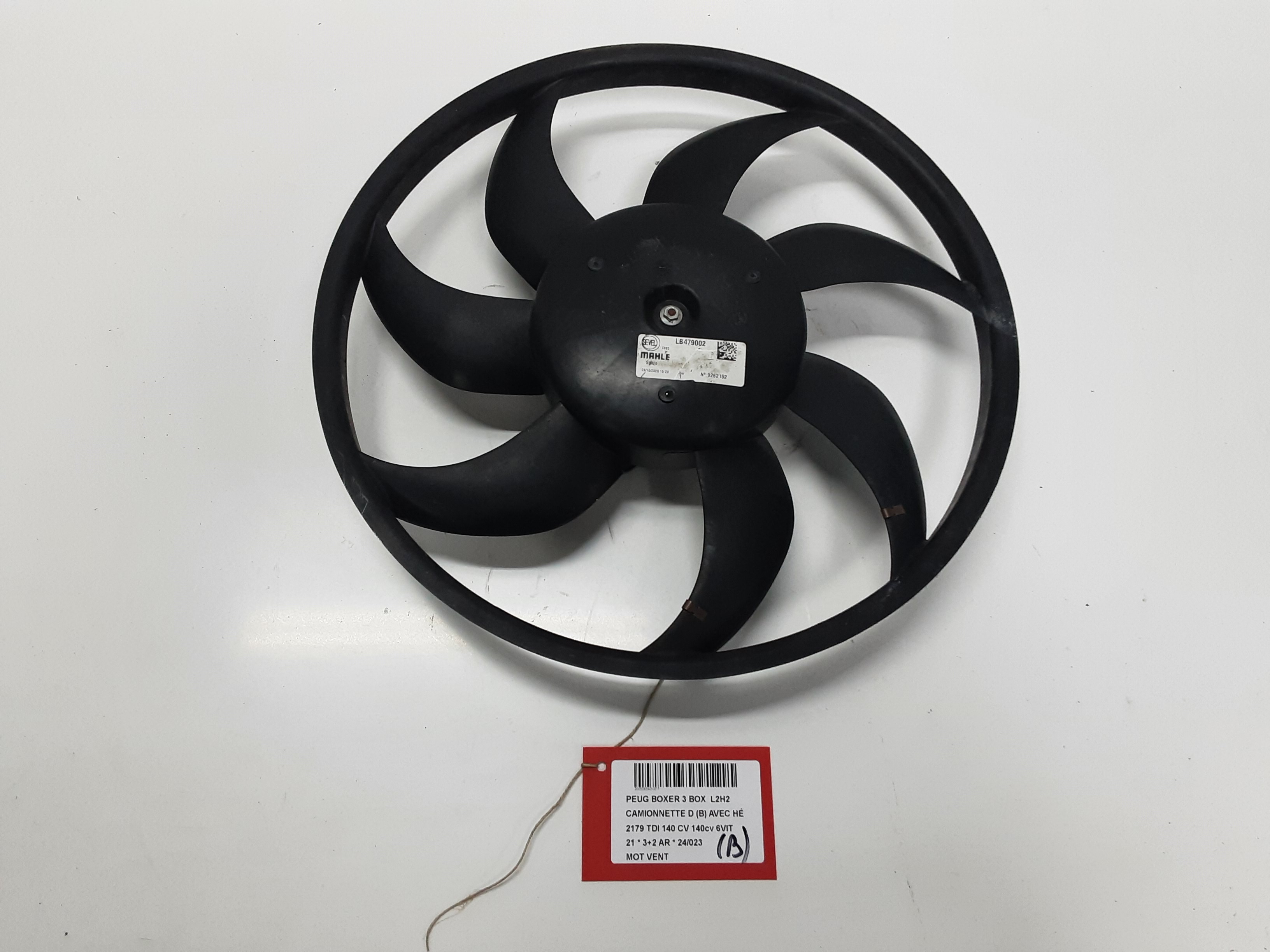 KACHEL VENTILATORMOTOR Peugeot BOXER 14+