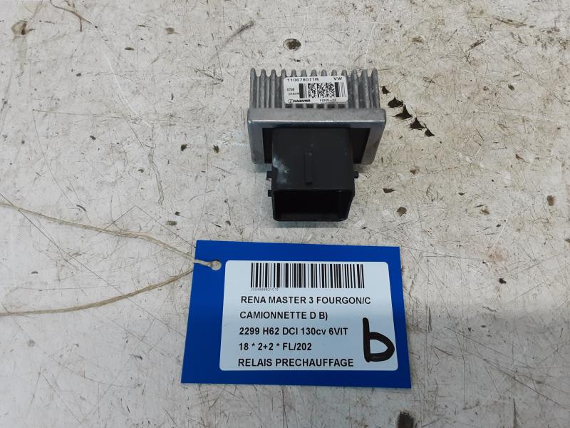 VORGLÜHRELAIS Renault MASTER 10 - 8/19