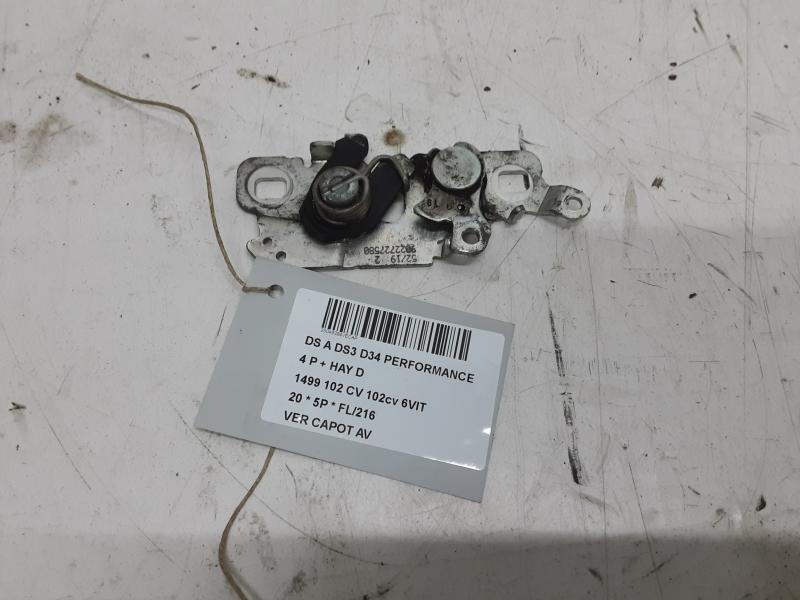 VERGRENDELING MOTORKAP Ds DS3 Crossback 18+