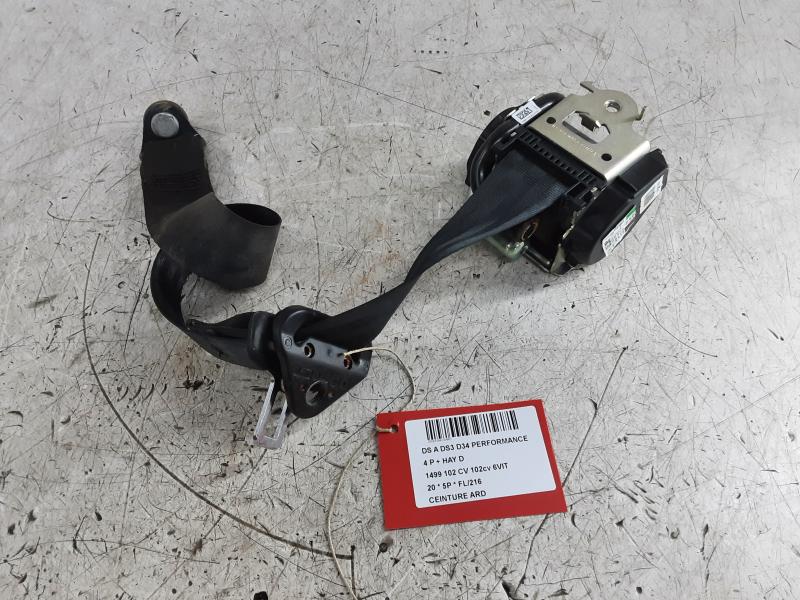 SICHERHEITTSGURT RECHTS HINTEN Ds DS3 Crossback 18+