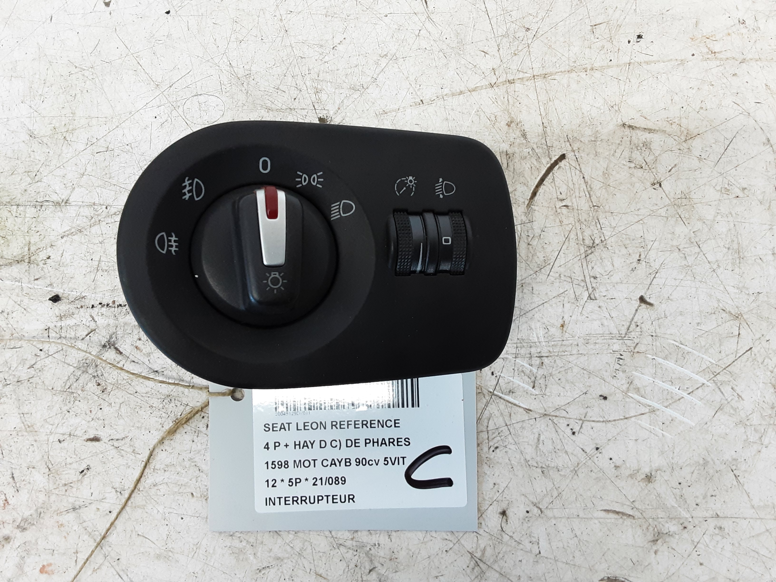 SCHAKELAAR Seat LEON (2) (1P)  9/05 - 12