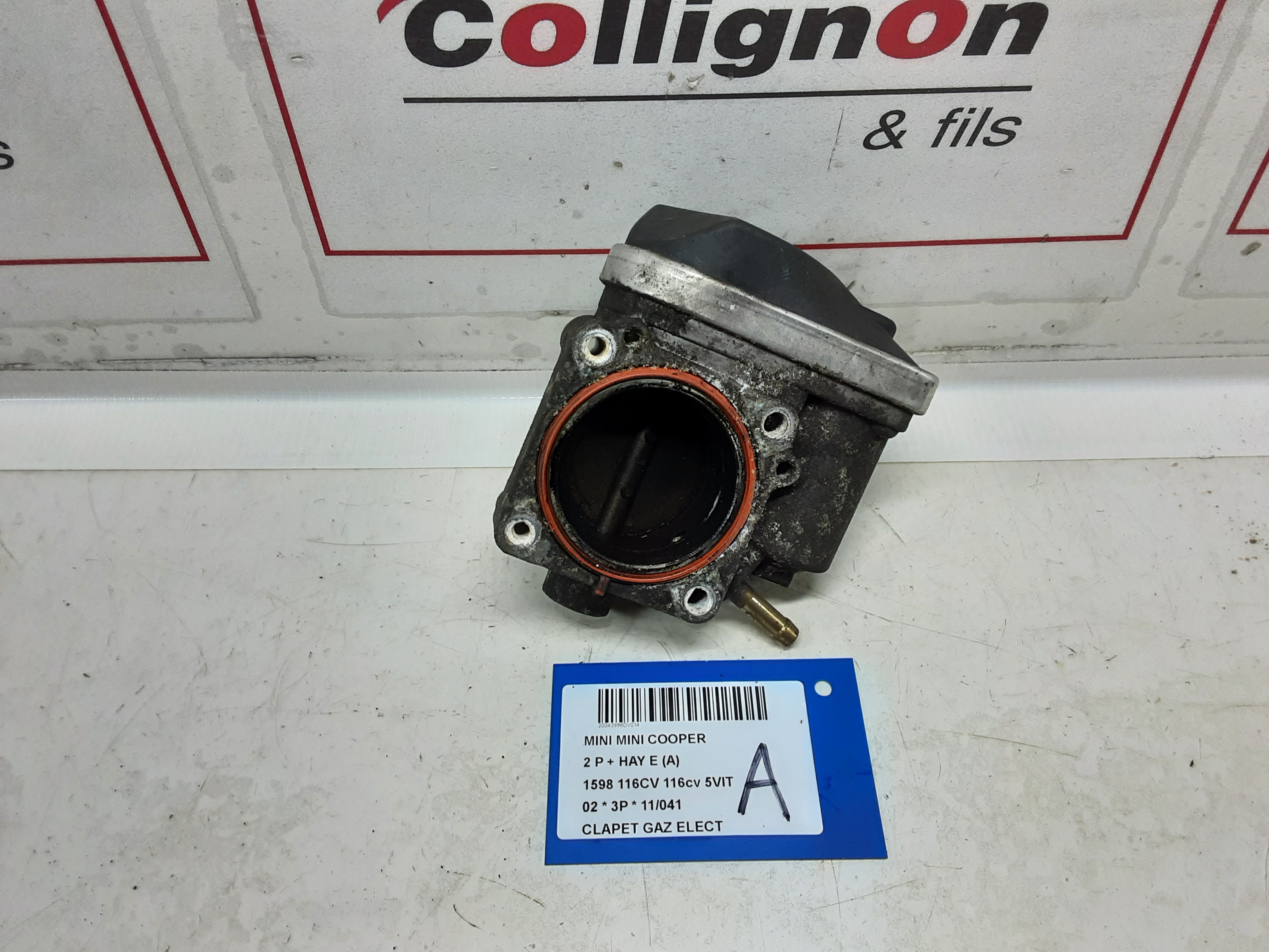 GASKLEP ELEKTRISCH Mini R50:COUPE 05/01 - 10/06