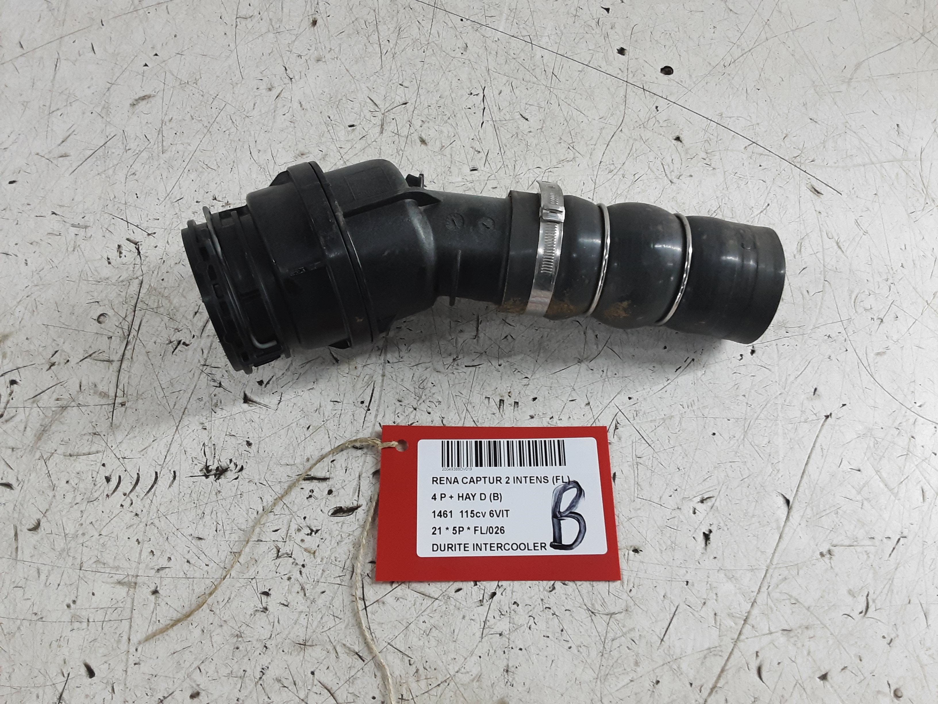 INTERCOOLER SLANG Renault CAPTUR (2) 01/20+