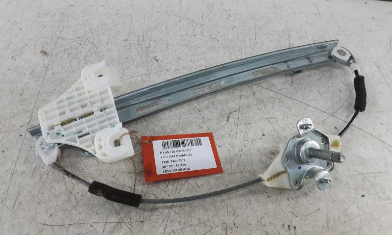 RUITMECHANISME ACHTER RECHTS Hyundai I20 (3) Face Lift 8/18 - 08/20