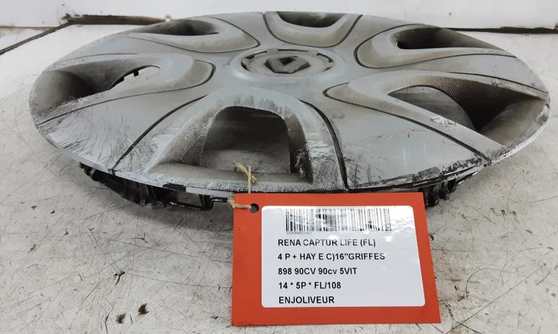 WHEEL COVER Renault CAPTUR (1) 05/13 - 5/17