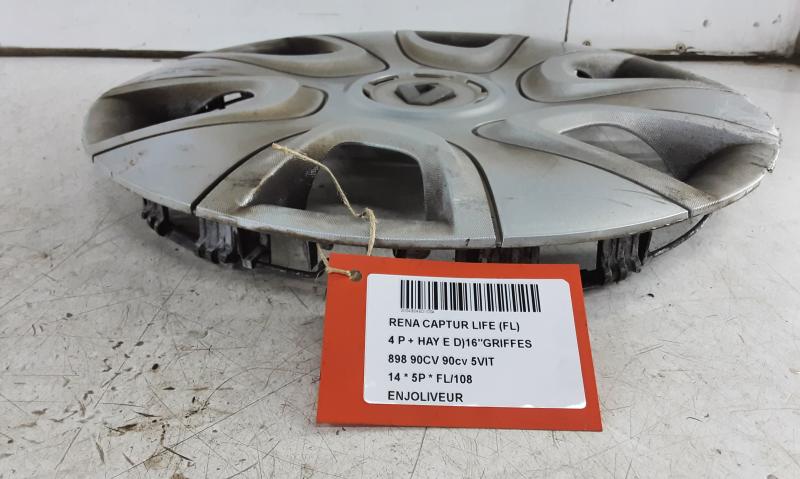 WHEEL COVER Renault CAPTUR (1) 05/13 - 5/17