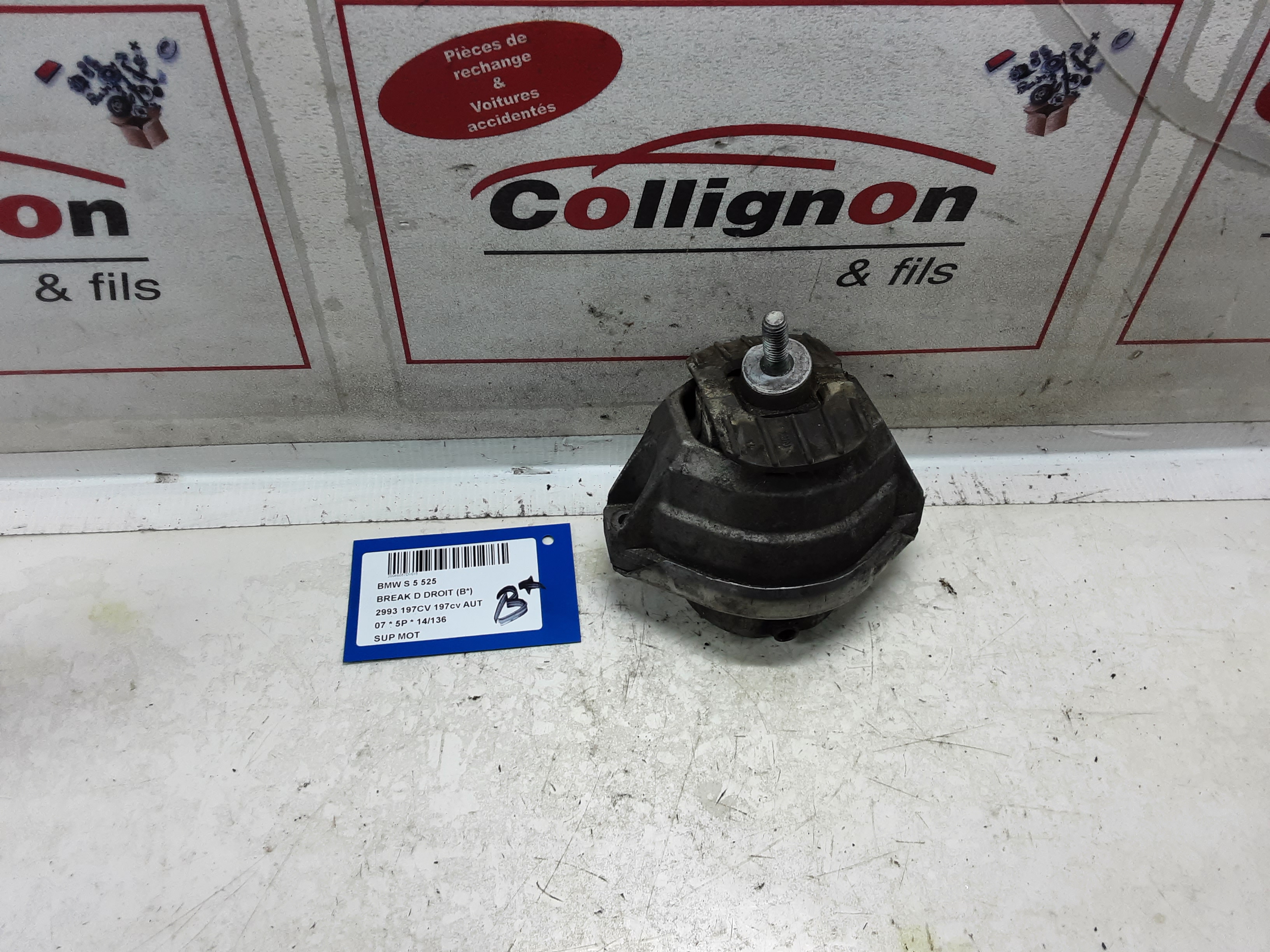 SUPPORT-MOTEUR Bmw 5 E60 09/03 - 03/10