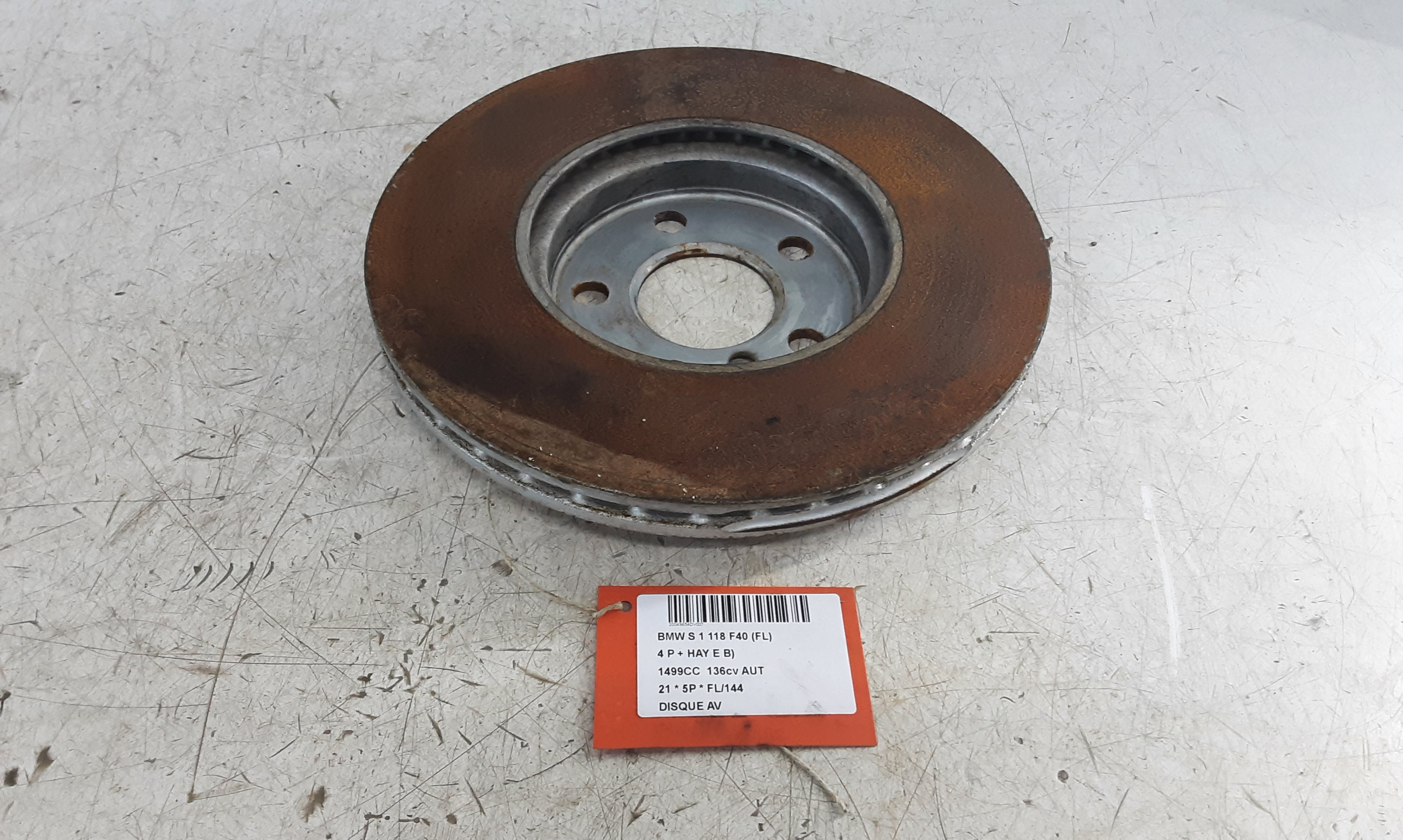 DISQUE AVANT Bmw 1 F40 7/19+