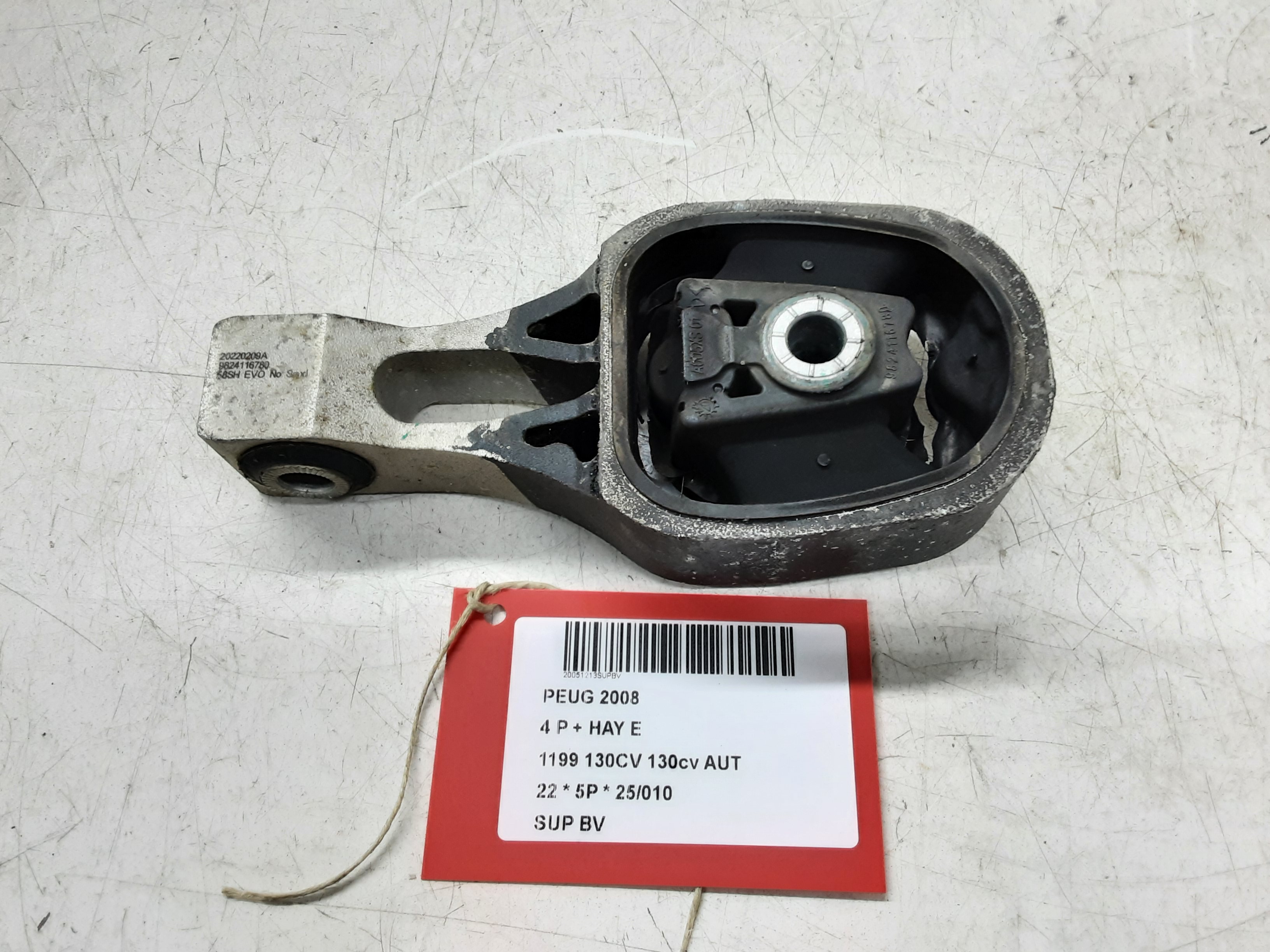 VERSNELLINGSBAKSTEUN Peugeot 2008