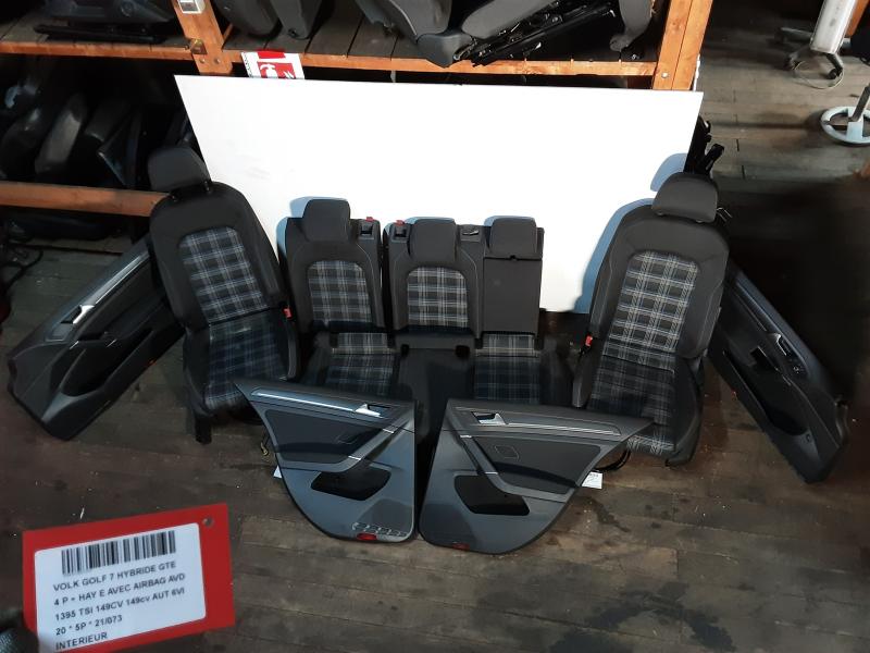 INTERIEUR Vw GOLF VII 1/17 - 2/20 FaceLift