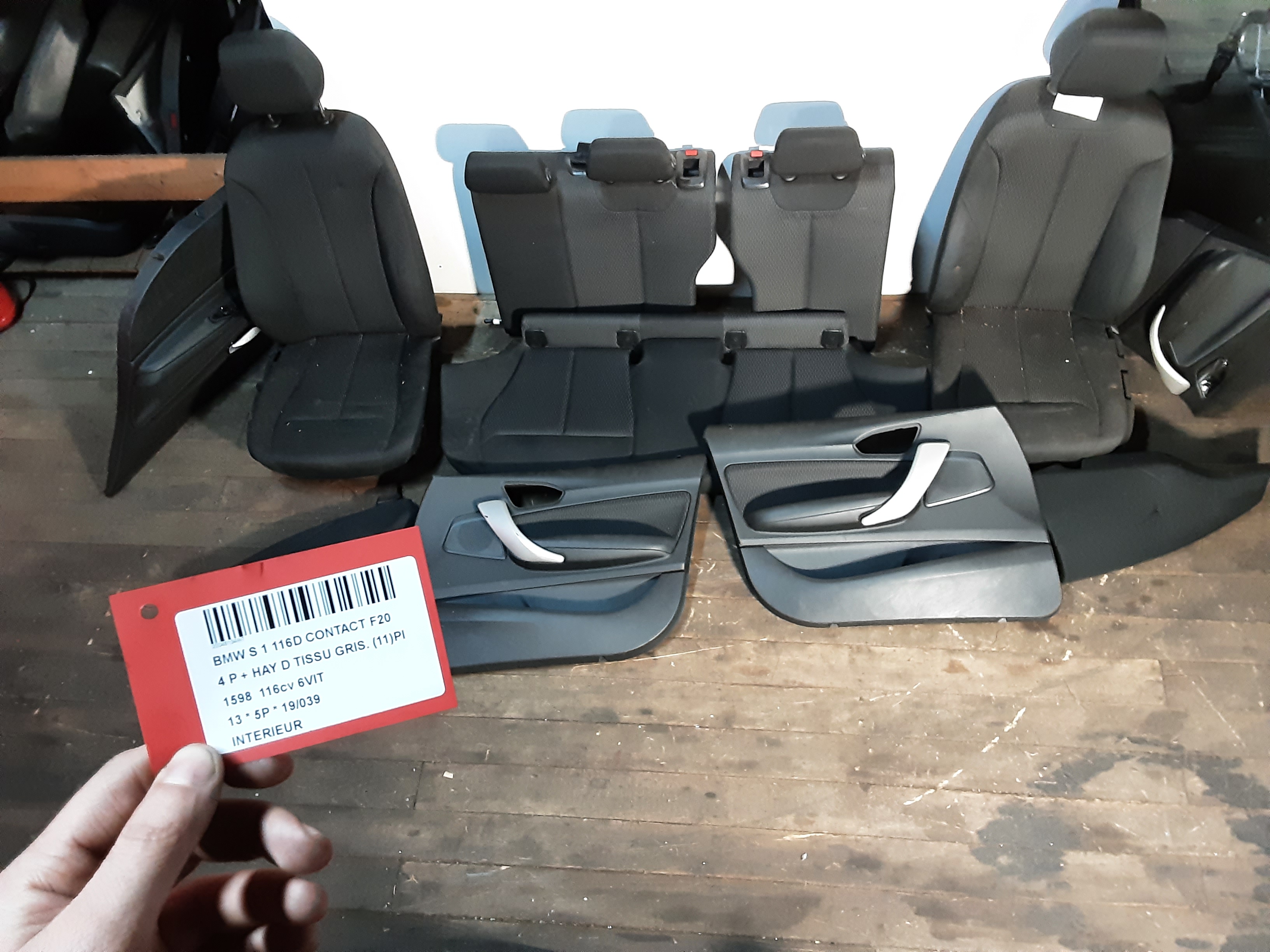 INTERIEUR Bmw 1 F20/F21 9/11 - 15