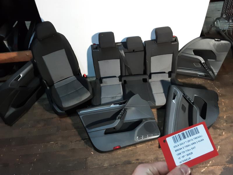 INTERIEUR Vw GOLF VII 11/12 - 17