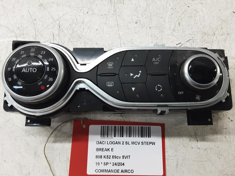 BEDIENINGSPANEEL AIRCO Dacia LOGAN 12/16 - 20