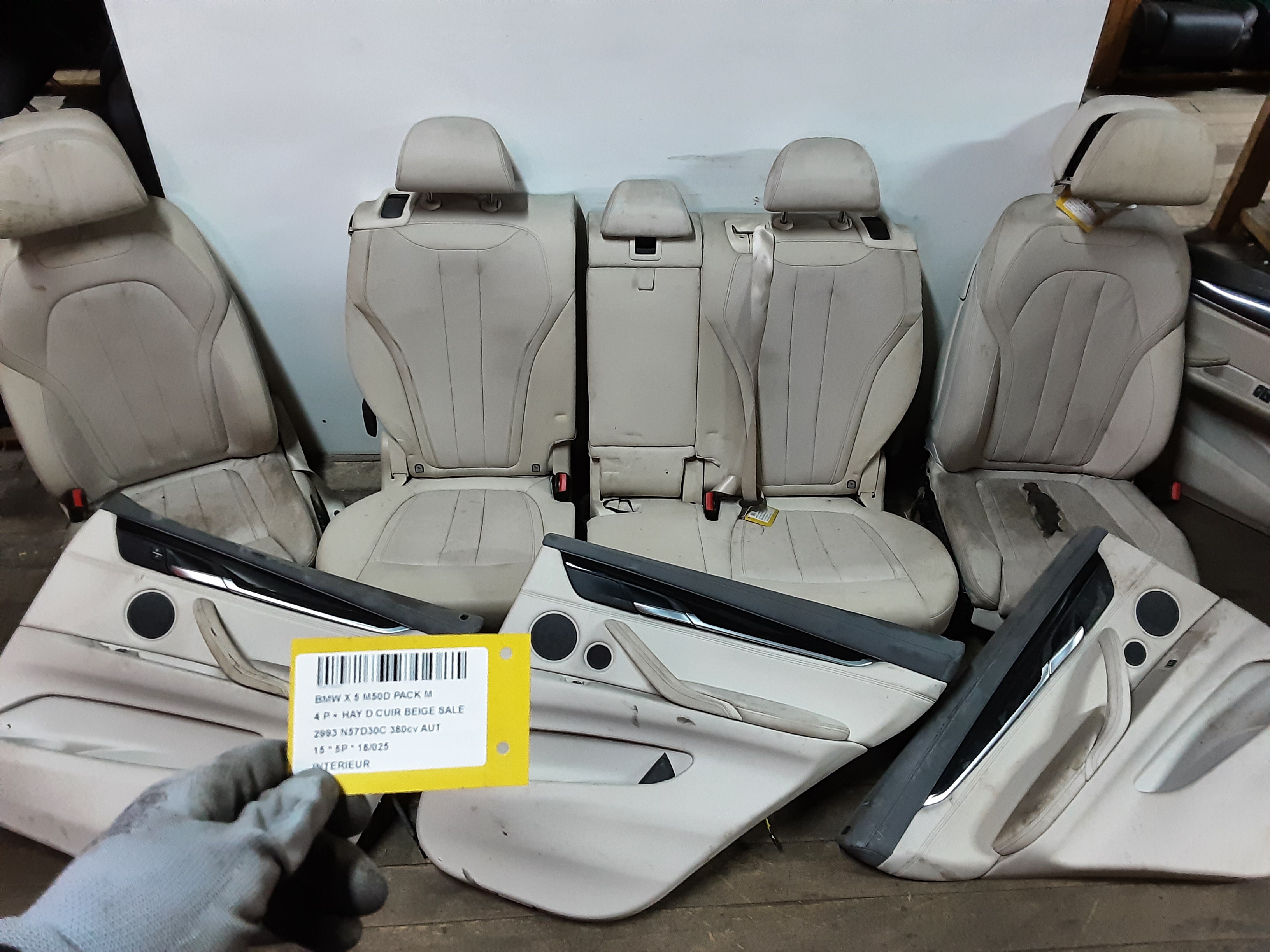 INTERIEUR Bmw X5 F15 08/13 - 18