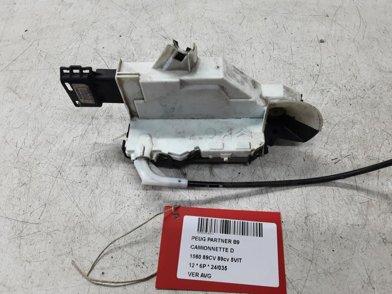 VERROUILLAGE DE PORTE AVANT GAUCHE Peugeot PARTNER 08 - 18