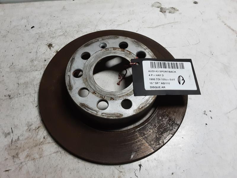 BREMSSCHEIBE HINTEN Audi A3 8/08 - 12