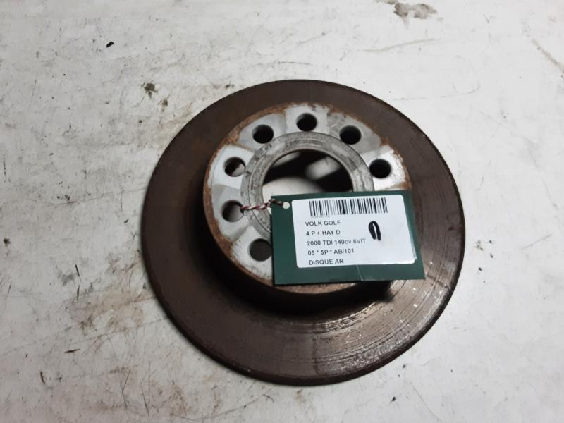 DISQUE ARRIERE Vw GOLF V 11/03 - 08
