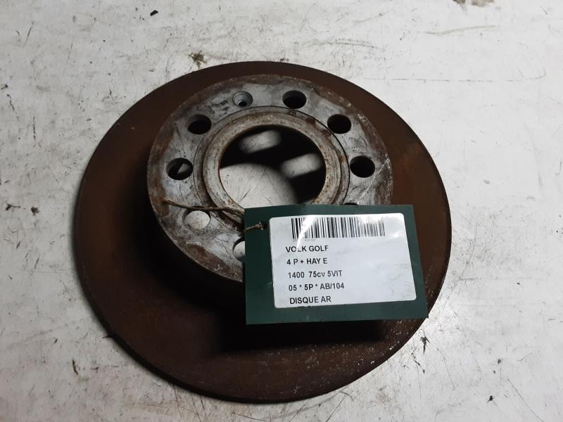 REAR BRAKE DISC Vw GOLF V 11/03 - 08